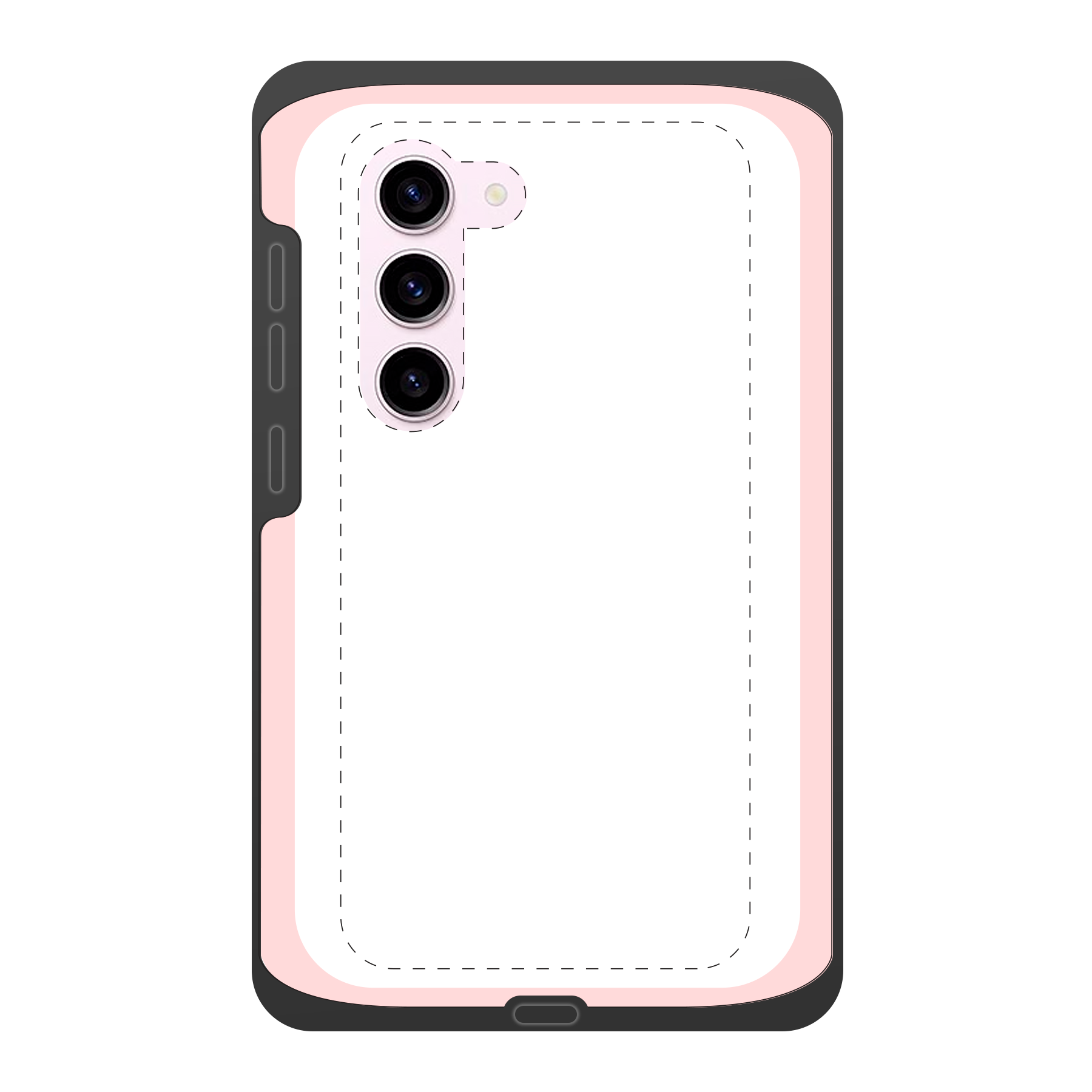 Samsung Galaxy S23 Tough case (volledig bedrukt, zwarte inzet)