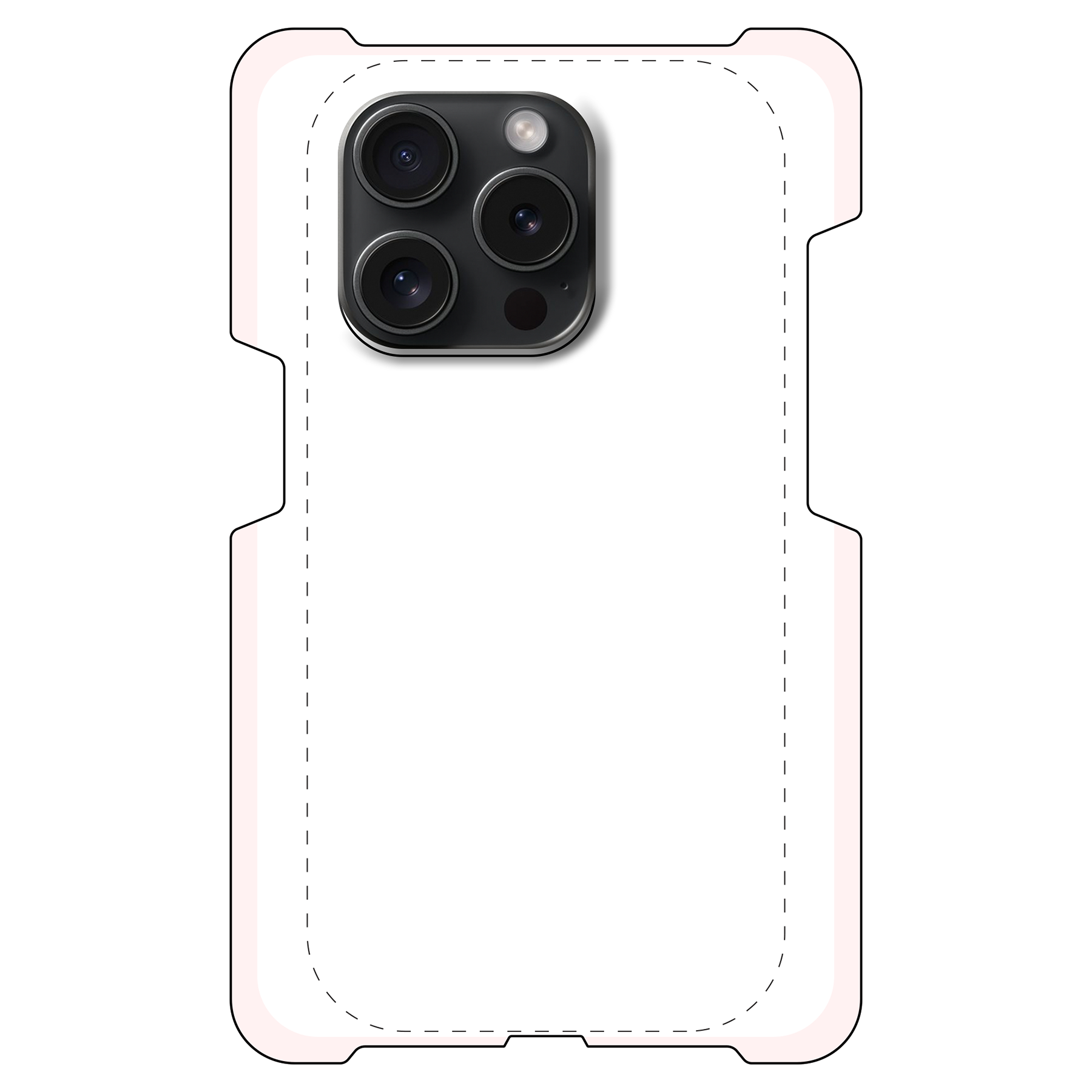 Apple iPhone 15 Pro Hardcase (volledig bedrukt, glanzend)