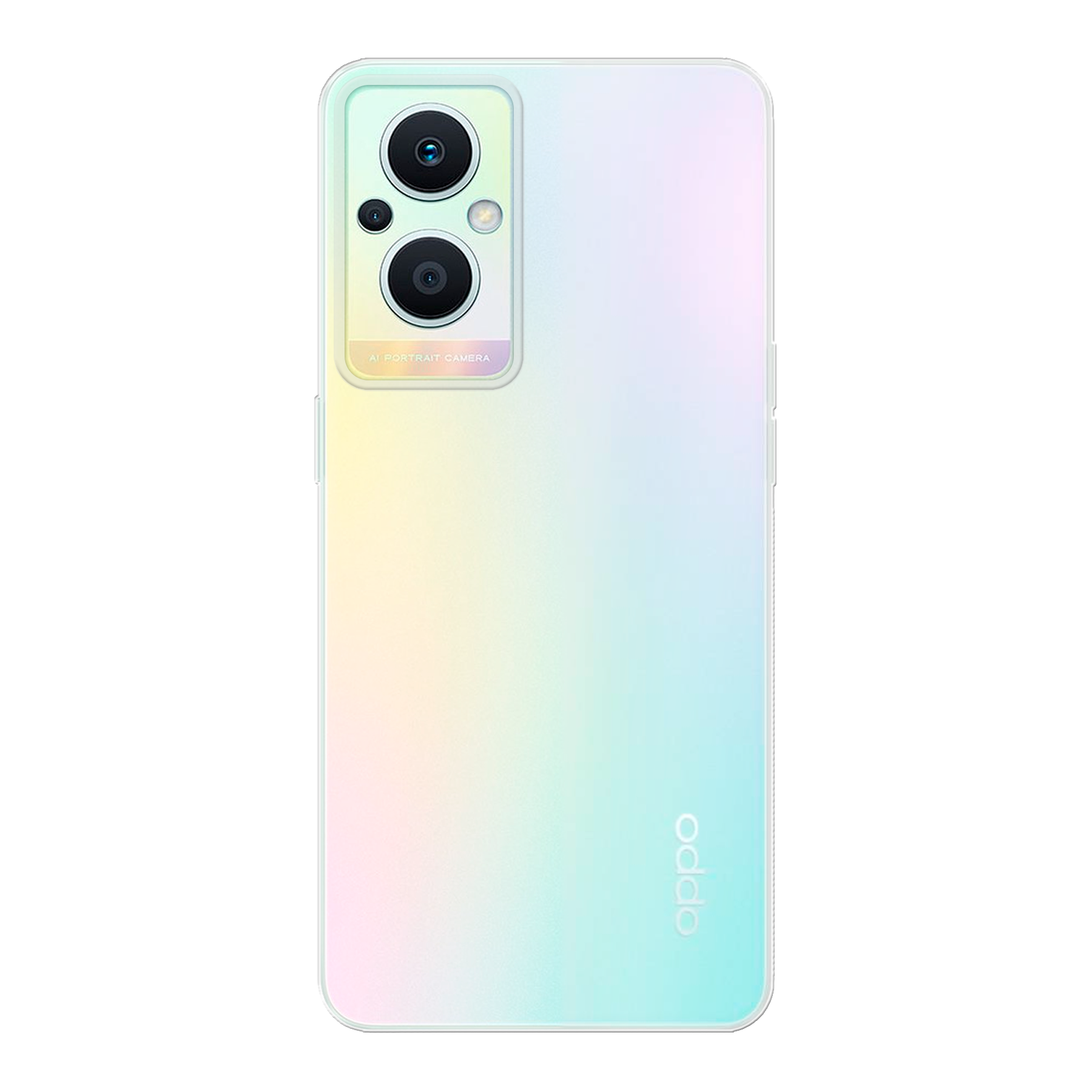 Oppo Reno8 Lite Zachte hoes (achterkant bedrukt, transparant)