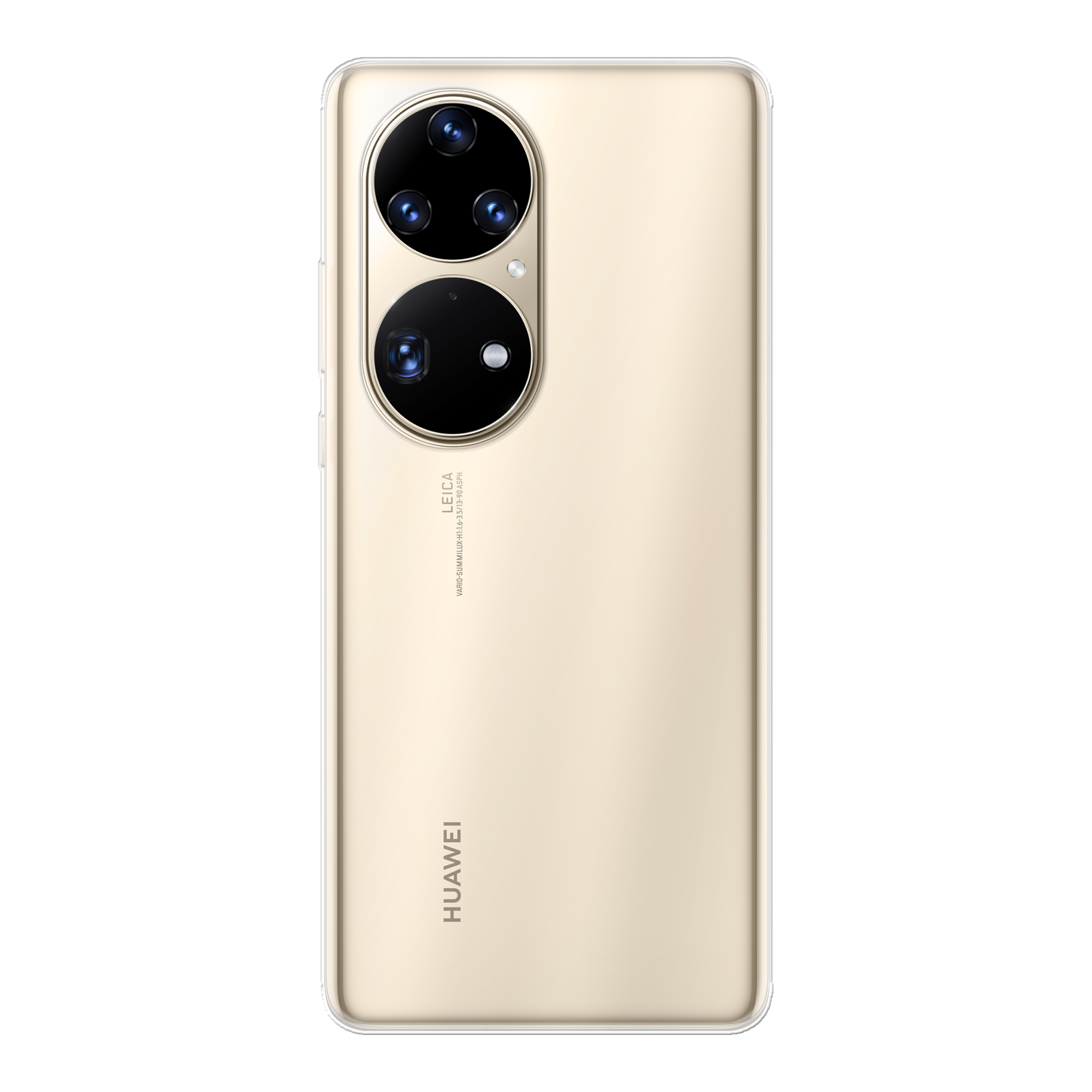 Huawei P50 Pro Zachte hoes (achterkant bedrukt, transparant)