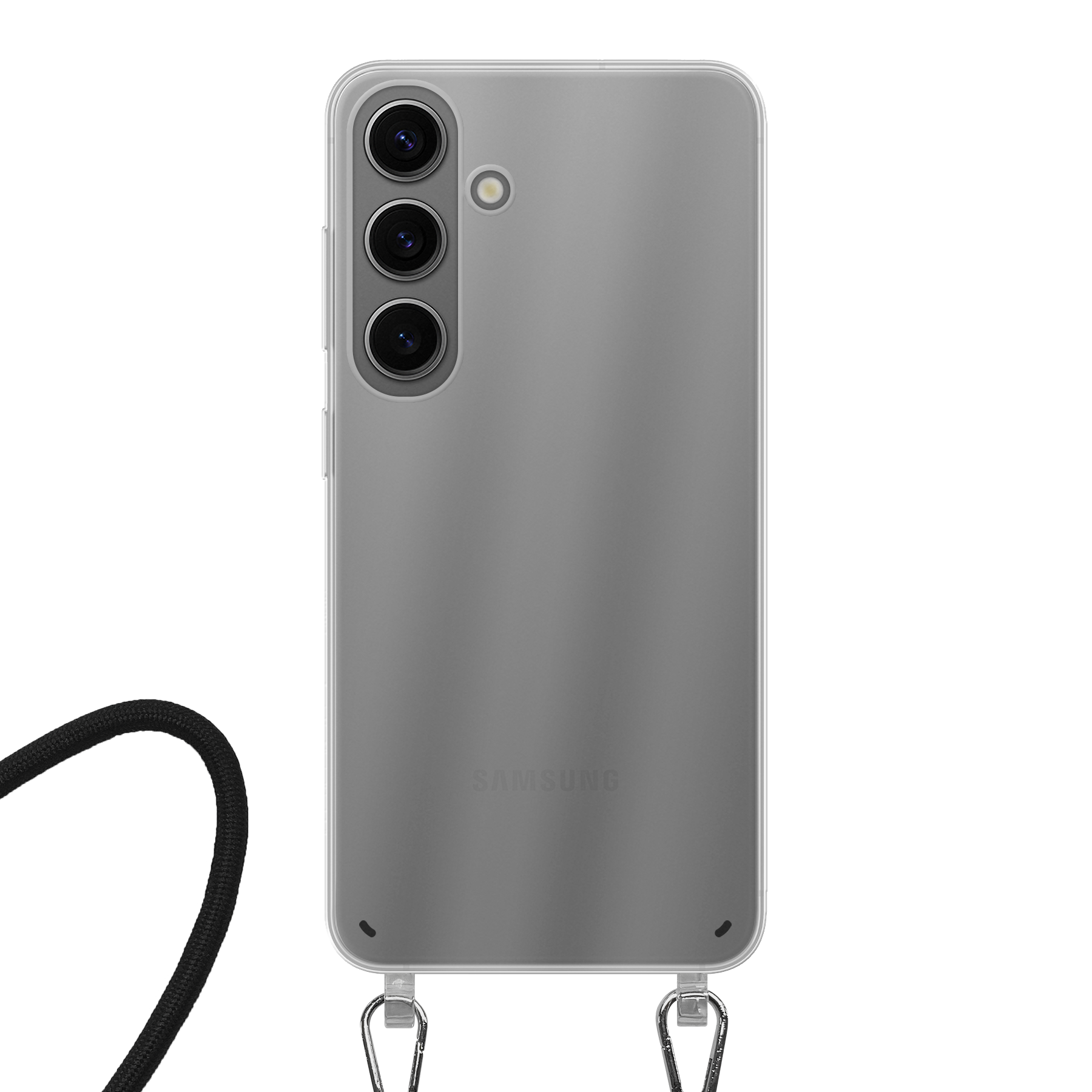 Samsung Galaxy S24 Crossbody case (back printed, transparent)