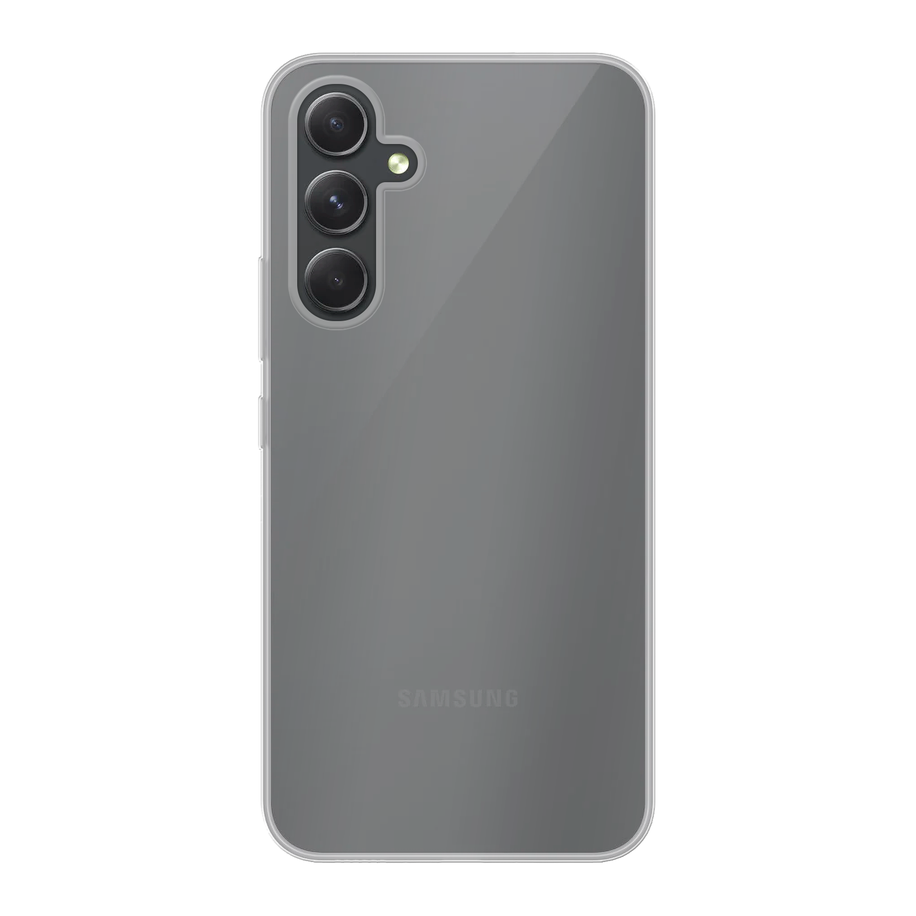 Samsung Galaxy A54 5G Zachte hoes (achterkant bedrukt, transparant)