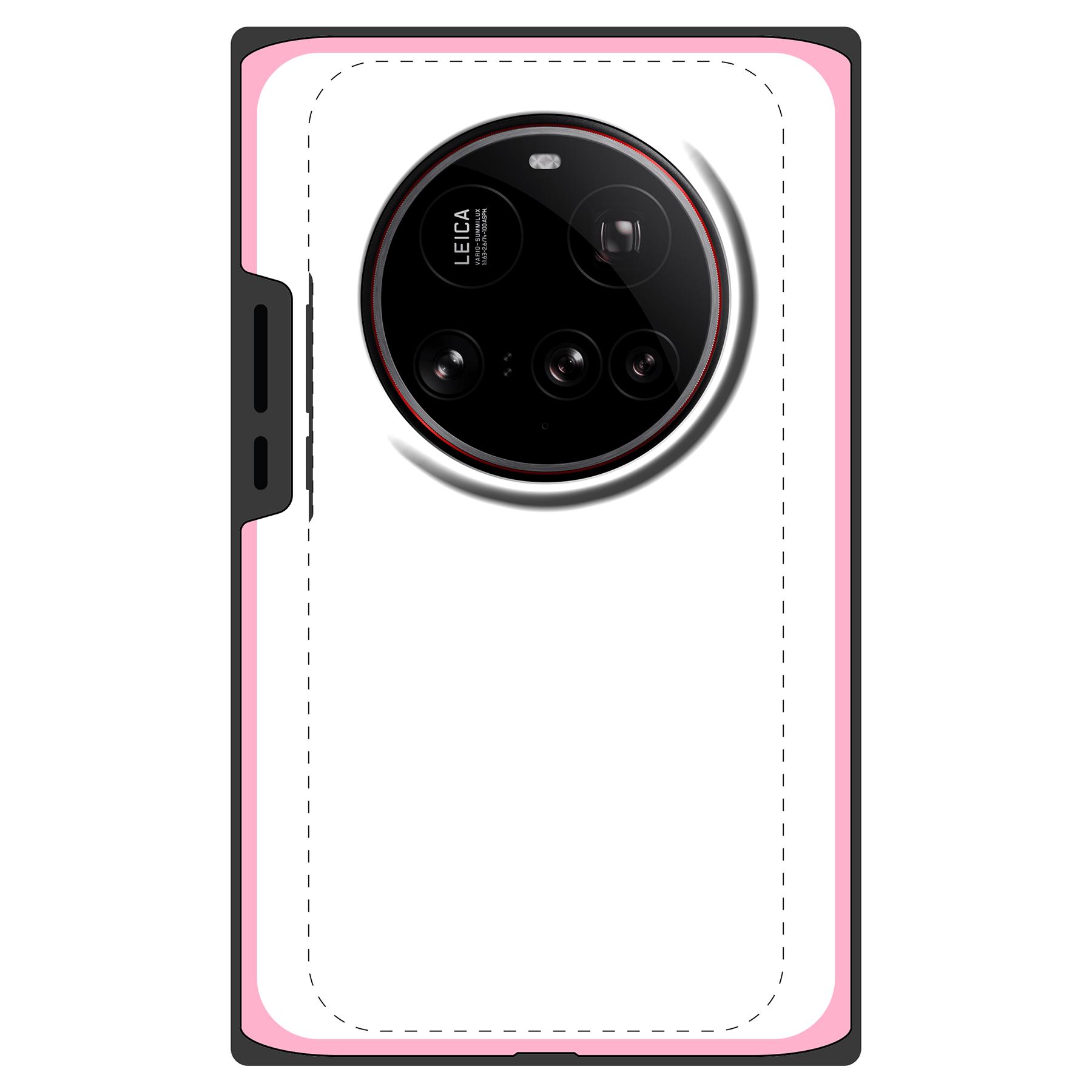 Xiaomi 15 Ultra Tough hoesje (volledig bedrukt, zwarte inzet)