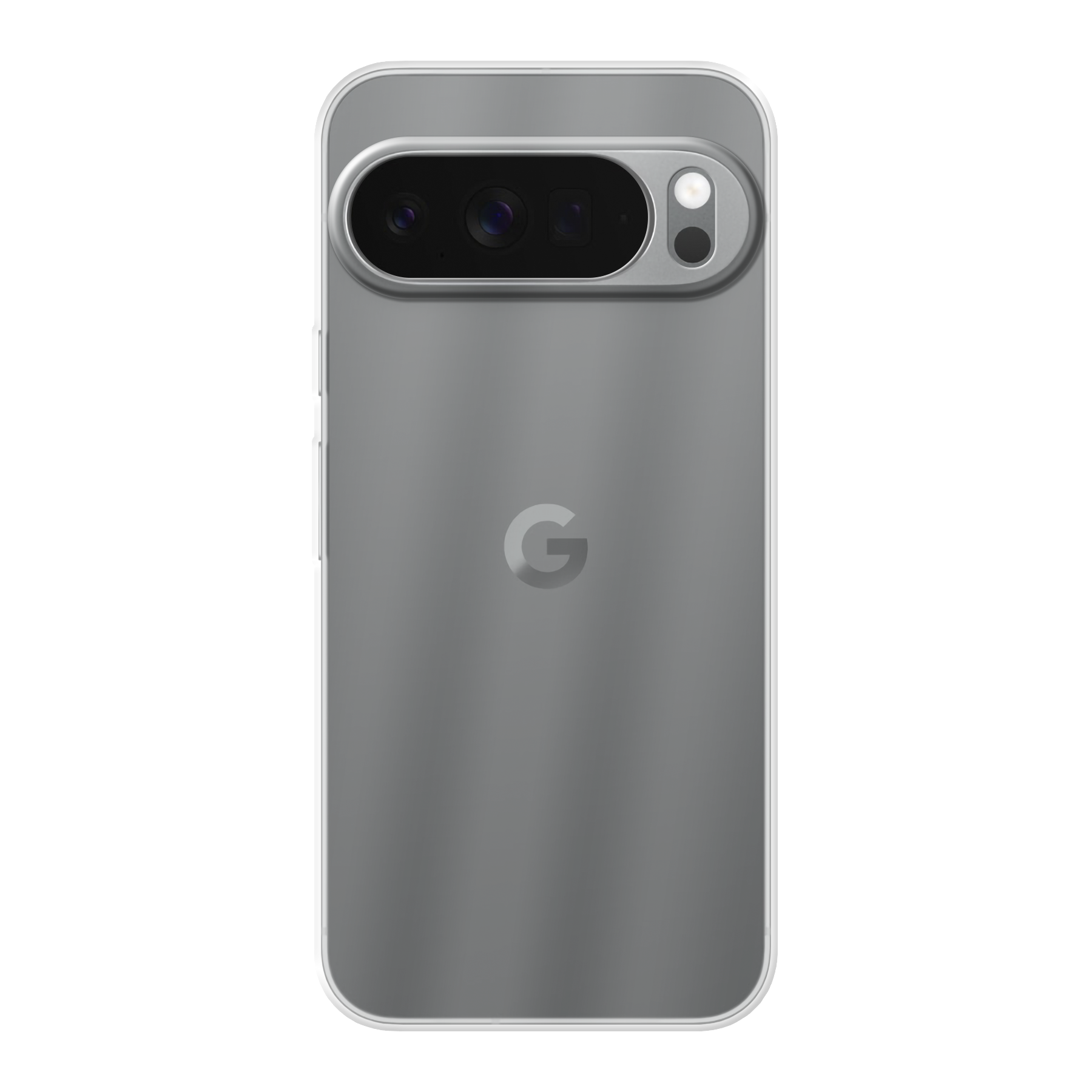 Google Pixel 10 Pro XL Zachte hoes (achterkant bedrukt, transparant)