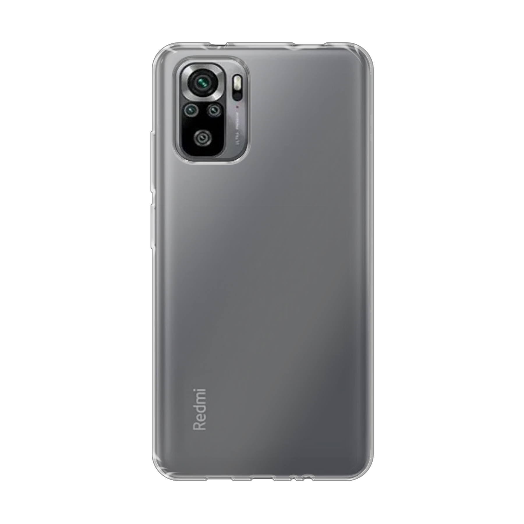 Xiaomi Redmi Note 10 / Redmi Note 10S Zachte hoes (achterkant bedrukt, transparant)