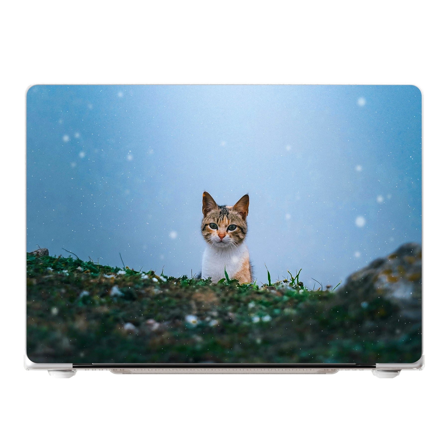 MacBook Pro 14-inch M1 / M2 / M3 / M4 (2021 - 2024) Harde hoes (voorzijde bedrukt, transparant)