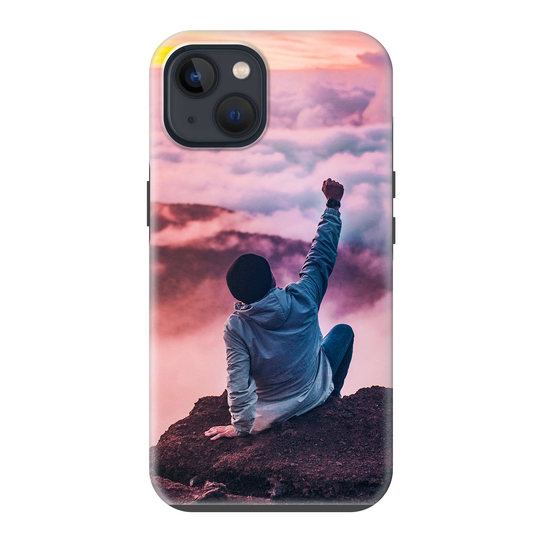 Apple iPhone 13 Tough case (volledig bedrukt, zwarte inzet)