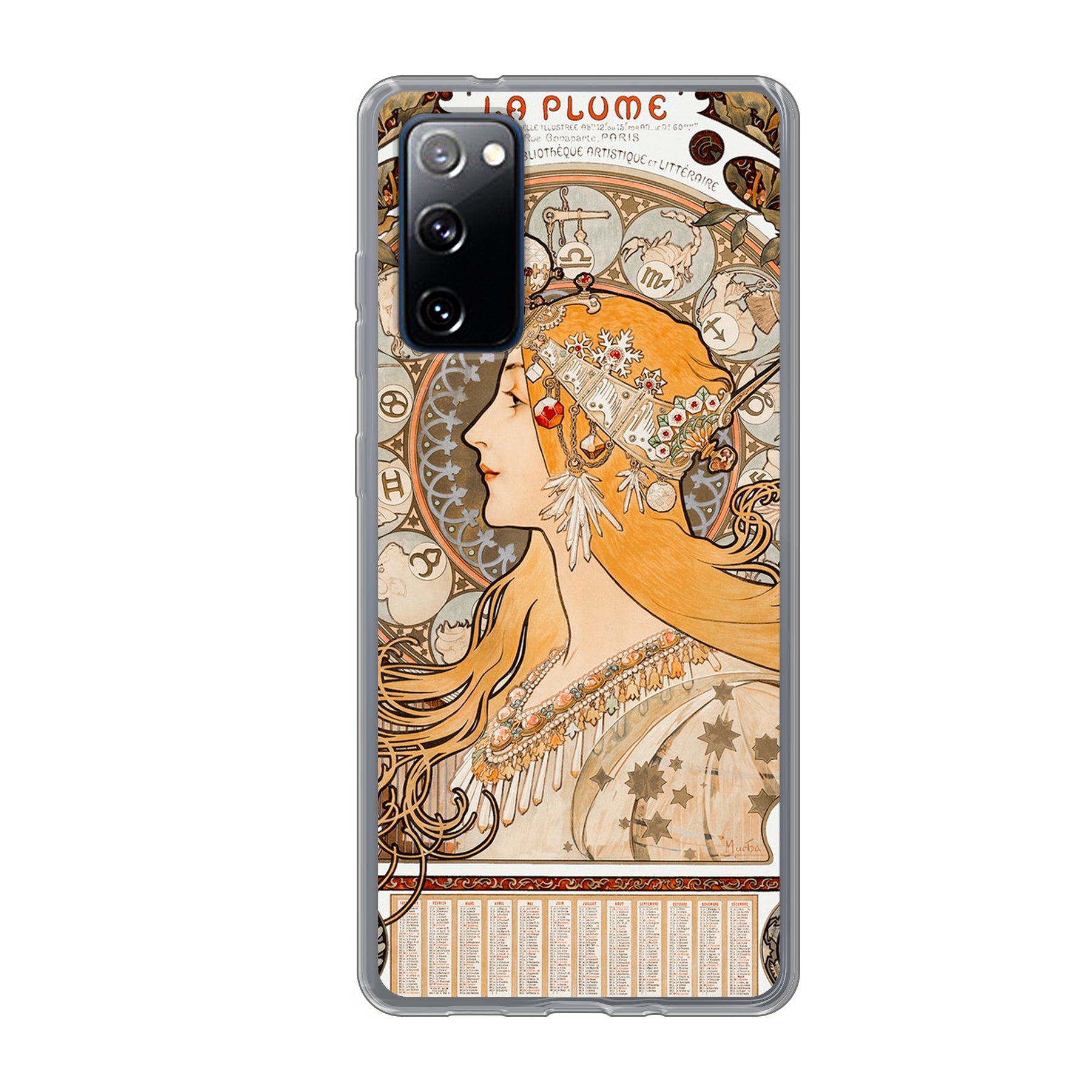 Samsung Galaxy S20 FE / Galaxy S20 FE 5G / Galaxy S20 FE 2022 Zachte case (achterkant bedrukt, transparant)
