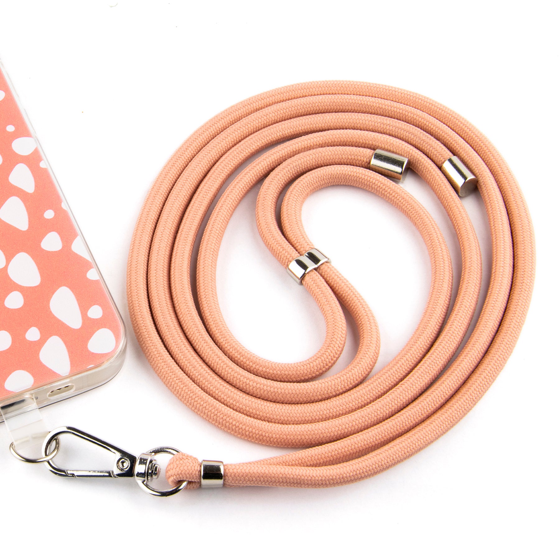 Telefoonsnoer universeel Dusty Pink