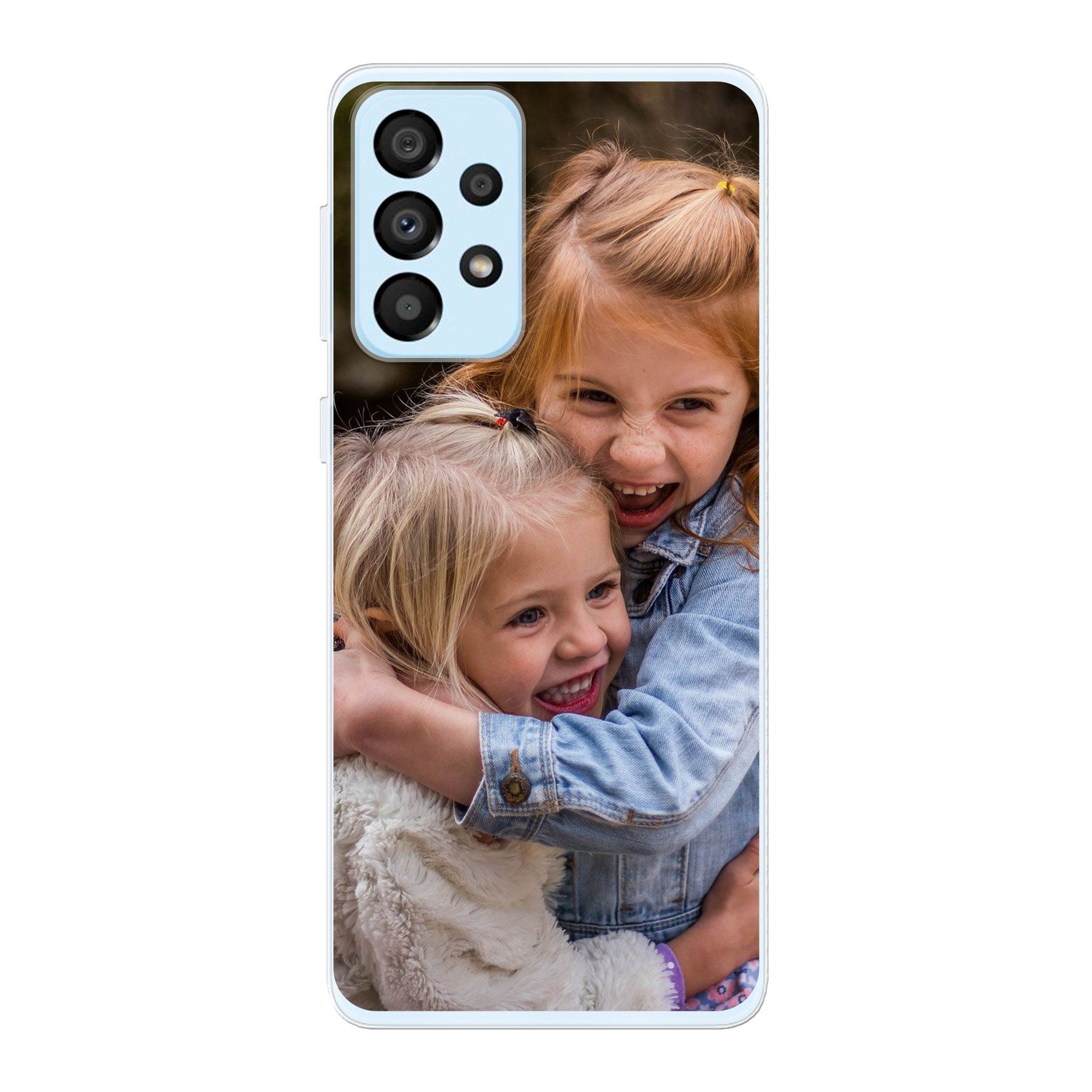 Samsung Galaxy A33 5G Zachte hoes (achterkant bedrukt, transparant)