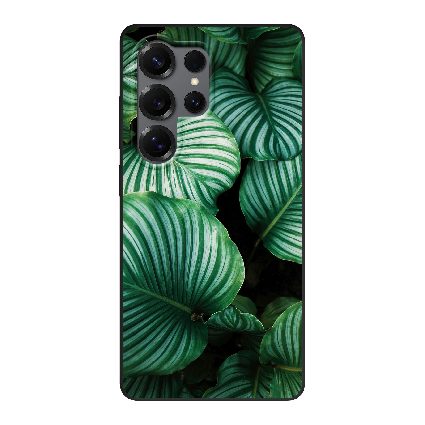 Samsung Galaxy S25 Ultra Biologisch afbreekbaar hoesje (achterkant bedrukt, zwart)