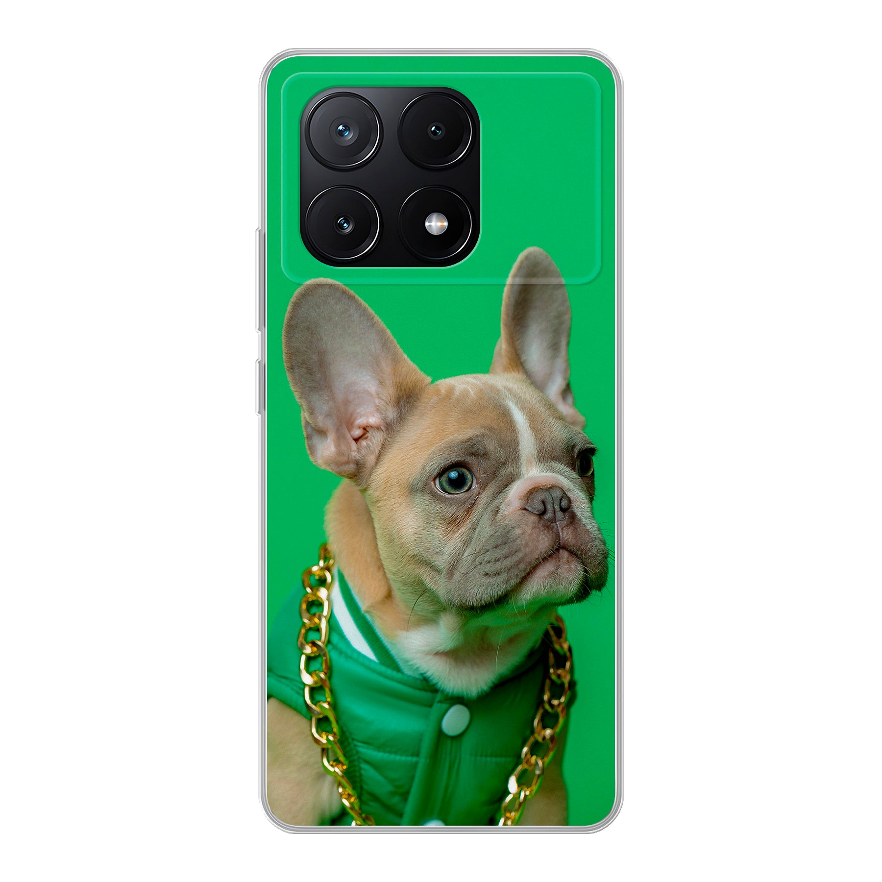 Xiaomi Poco X6 Pro zachte hoes (achterkant bedrukt, transparant)