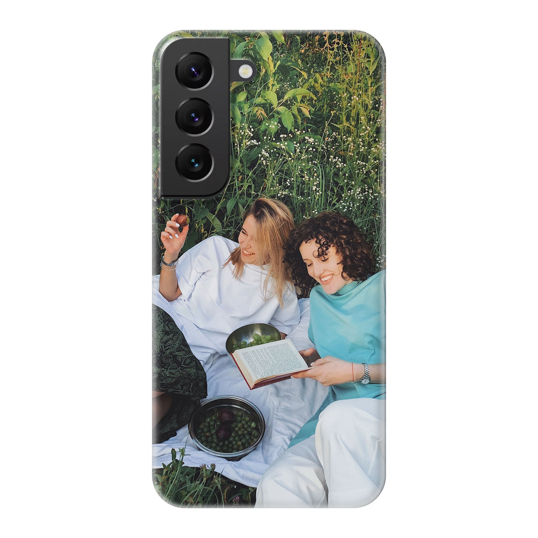 Samsung Galaxy S22 Hardcase (volledig bedrukt, glanzend)