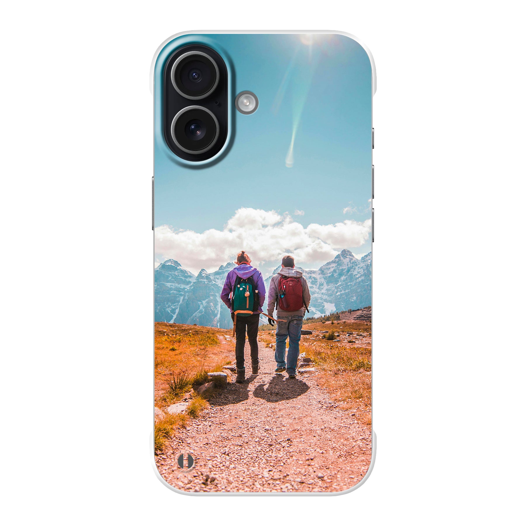 Apple iPhone 17 Hardcase (achterkant bedrukt, transparant)