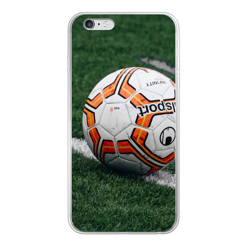 Apple iPhone 6 / 6s Zachte hoes (achterkant bedrukt, transparant)