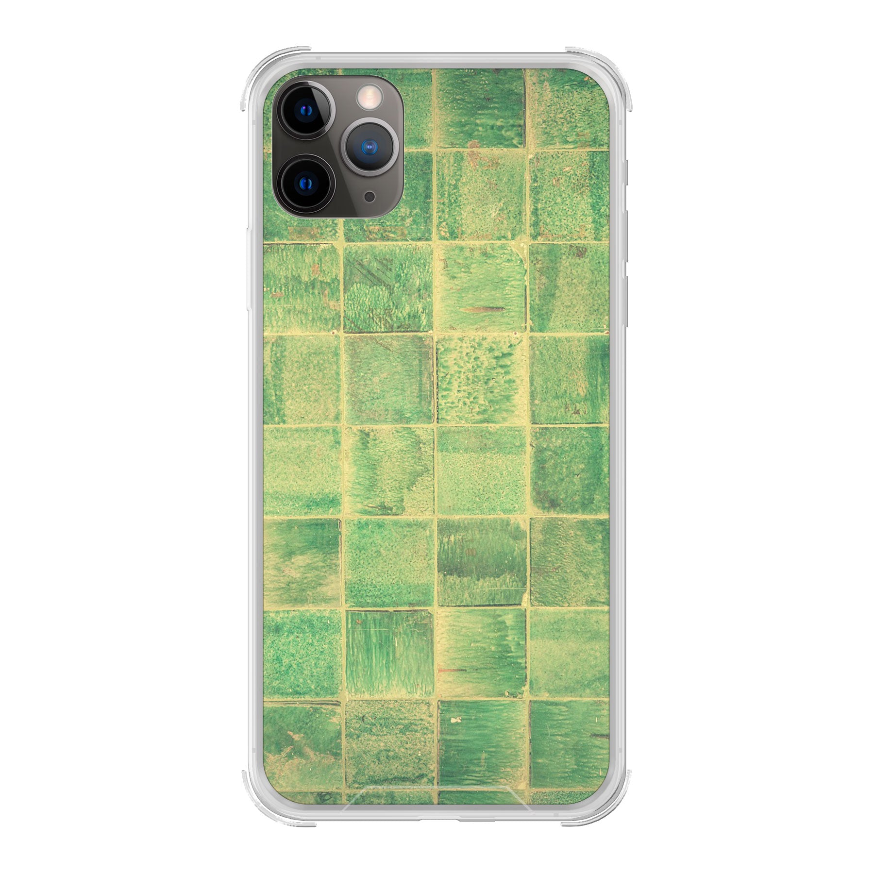 Apple iPhone 11 Pro Bumper case (achterkant bedrukt, transparant)