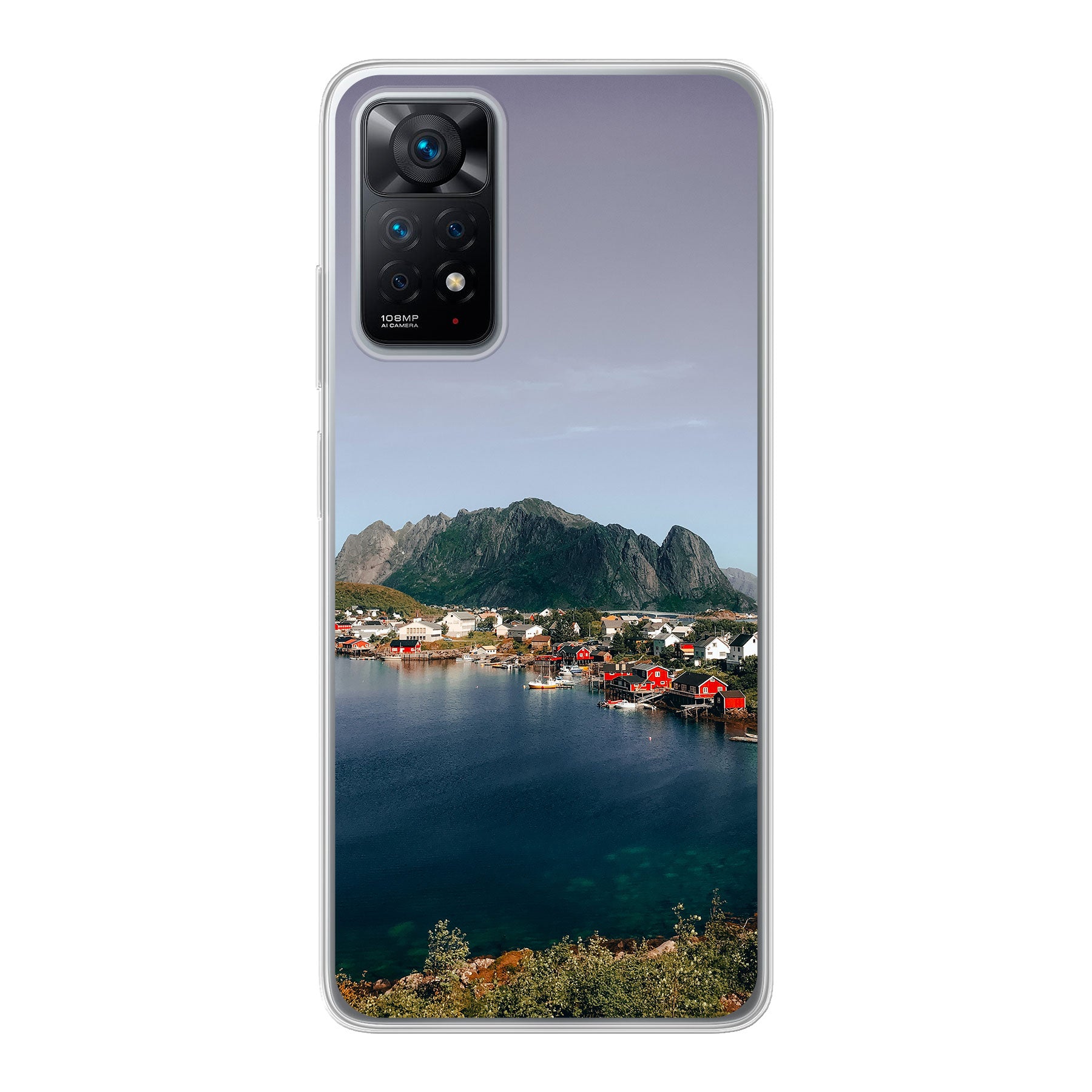 Xiaomi Redmi Note 11 Pro / Redmi Note 11 Pro 5G Zachte hoes (achterkant bedrukt, transparant)