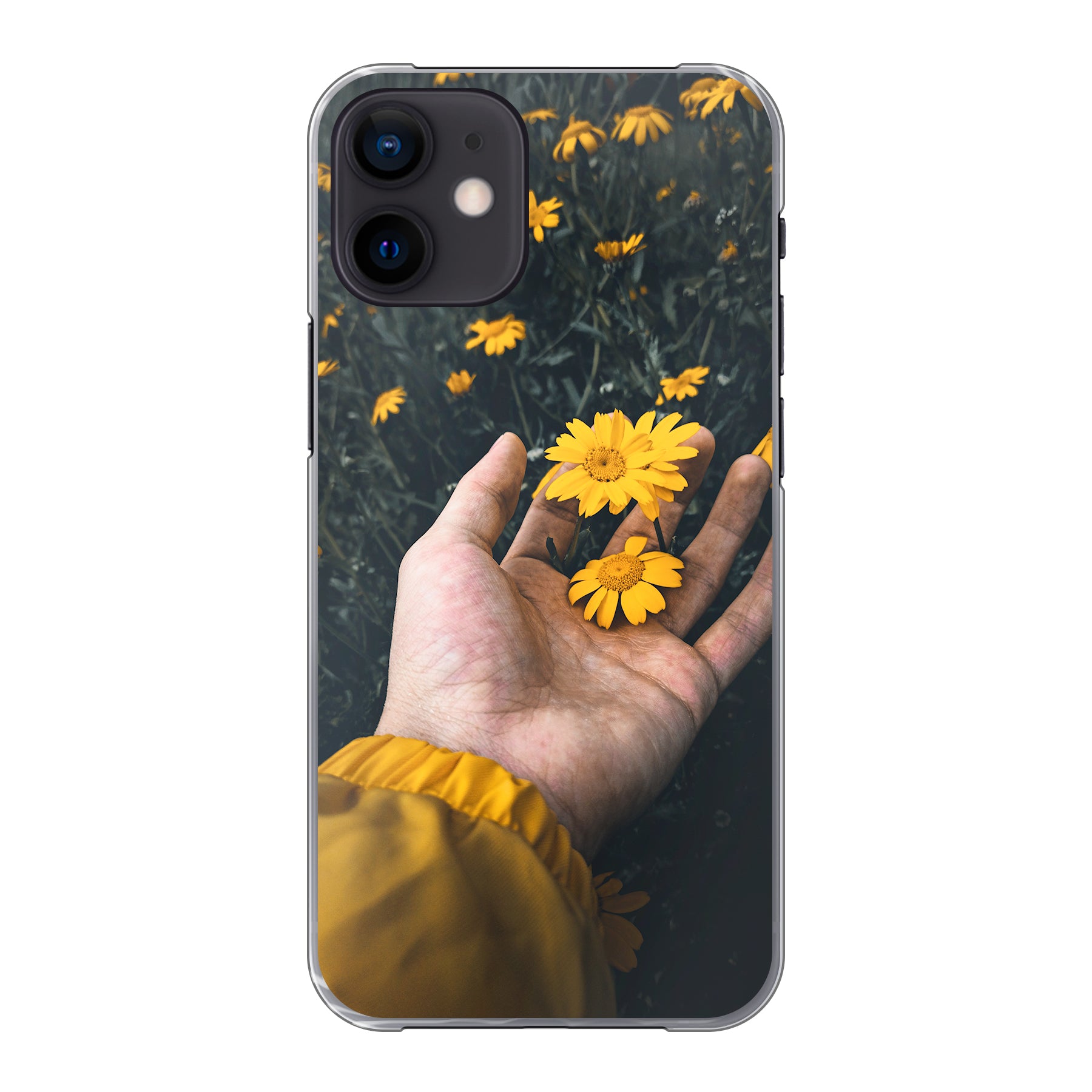 Apple iPhone 12 mini Hardcase (achterkant bedrukt, transparant)