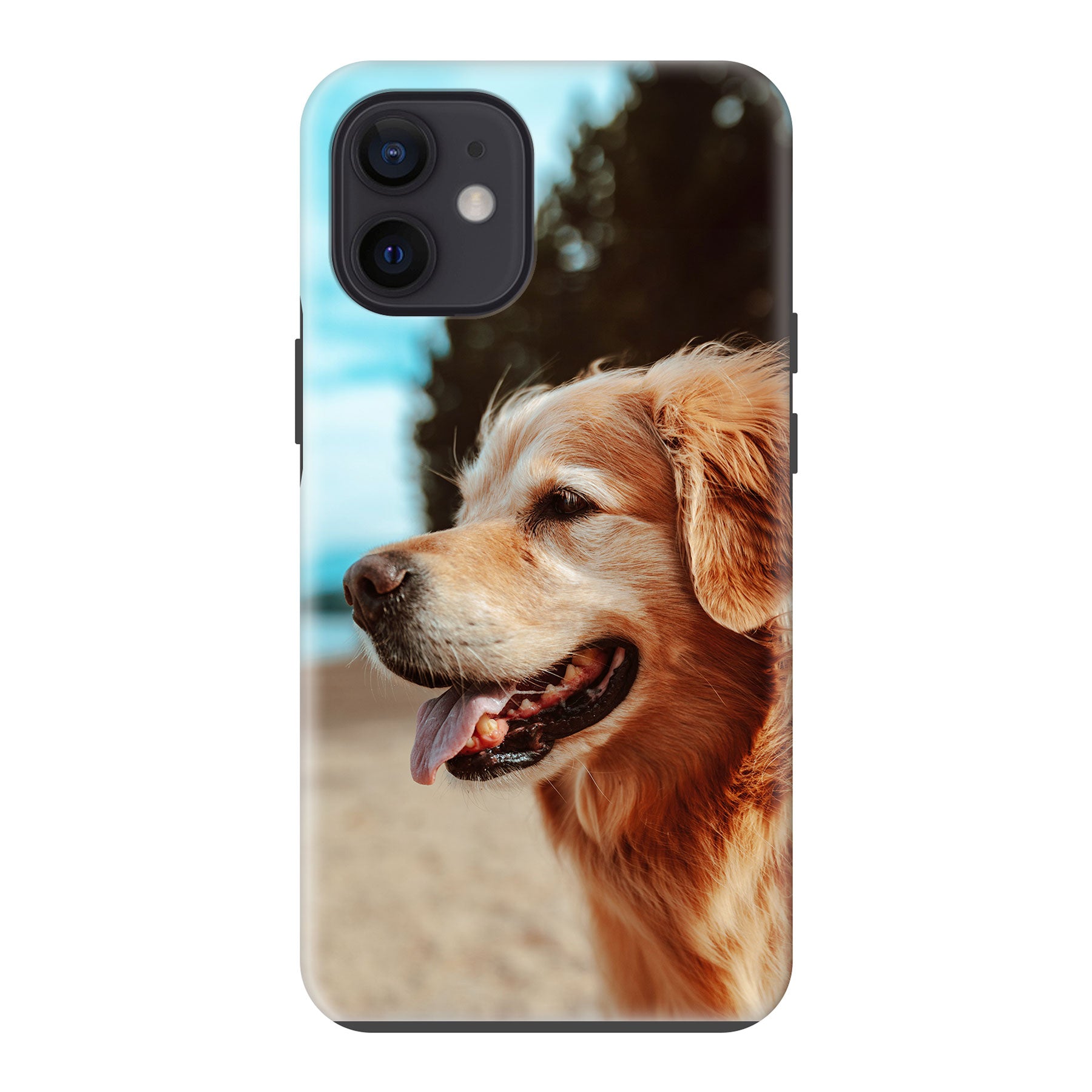 Apple iPhone 12 mini Tough case (volledig bedrukt, zwarte inzet)