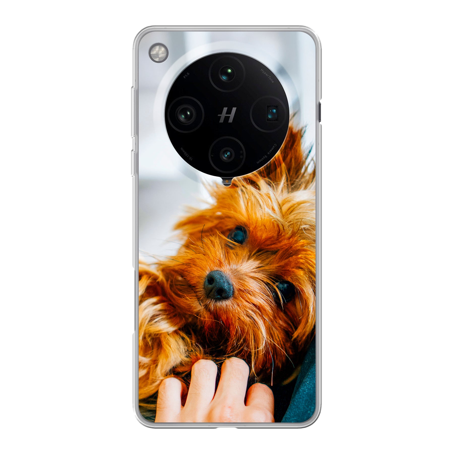 Oppo Find X8 Pro Zachte hoes (achterkant bedrukt, transparant)