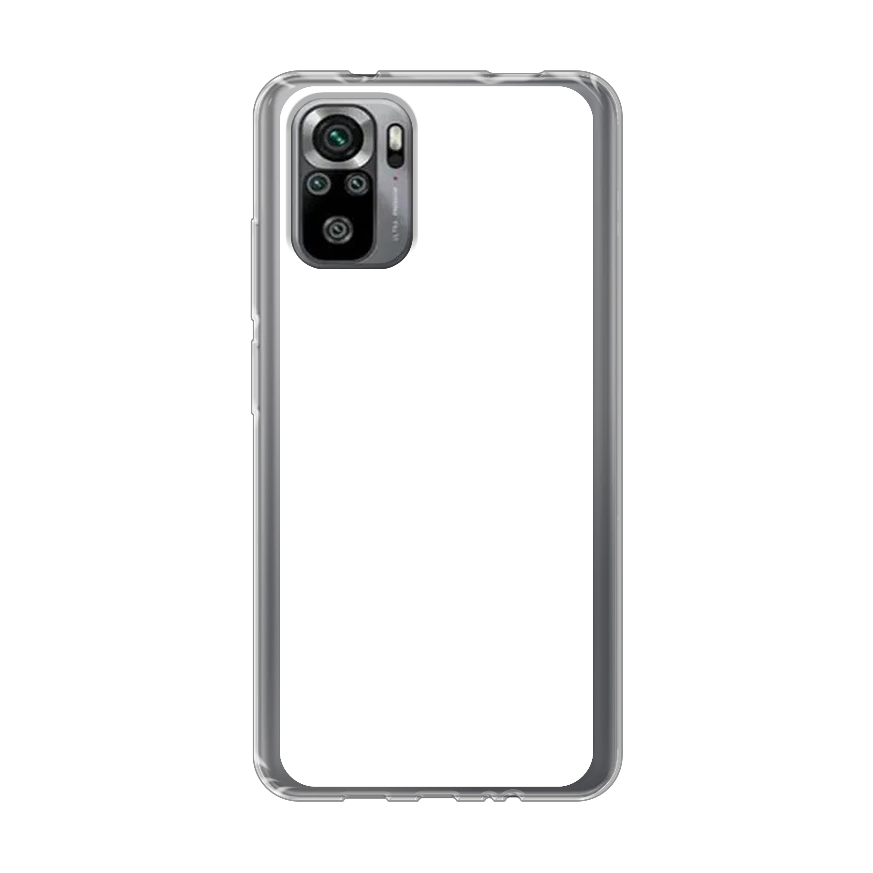 Xiaomi Redmi Note 10 / Redmi Note 10S Zachte hoes (achterkant bedrukt, transparant)