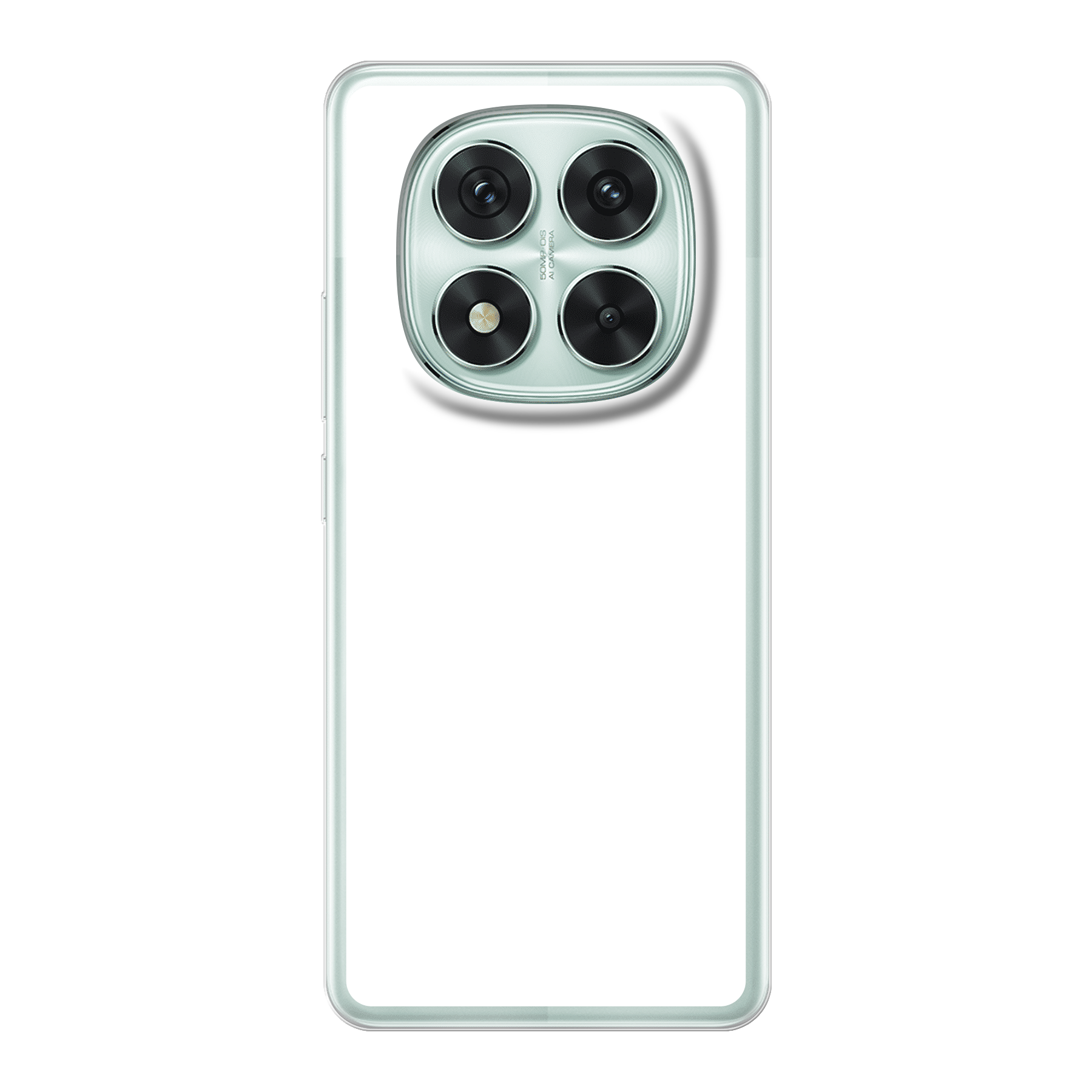 Xiaomi Redmi Note 14 Pro / Poco X7 Zachte hoes (achterkant bedrukt, transparant)