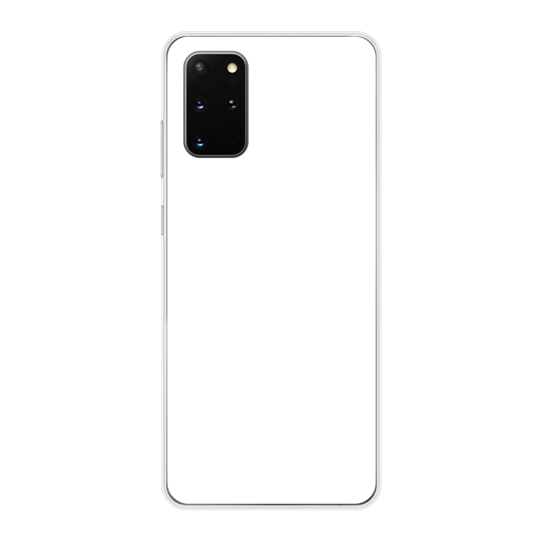 Samsung Galaxy S20 Plus / Galaxy S20 Plus 5G Zachte hoes (achterkant bedrukt, transparant)