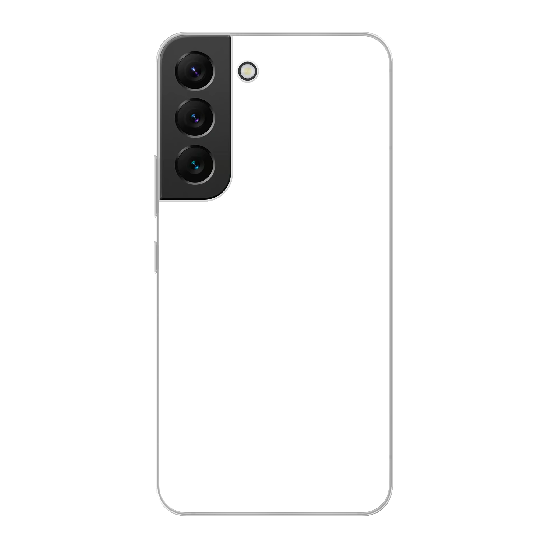 Samsung Galaxy S22 Hardcase (achterkant bedrukt, transparant)