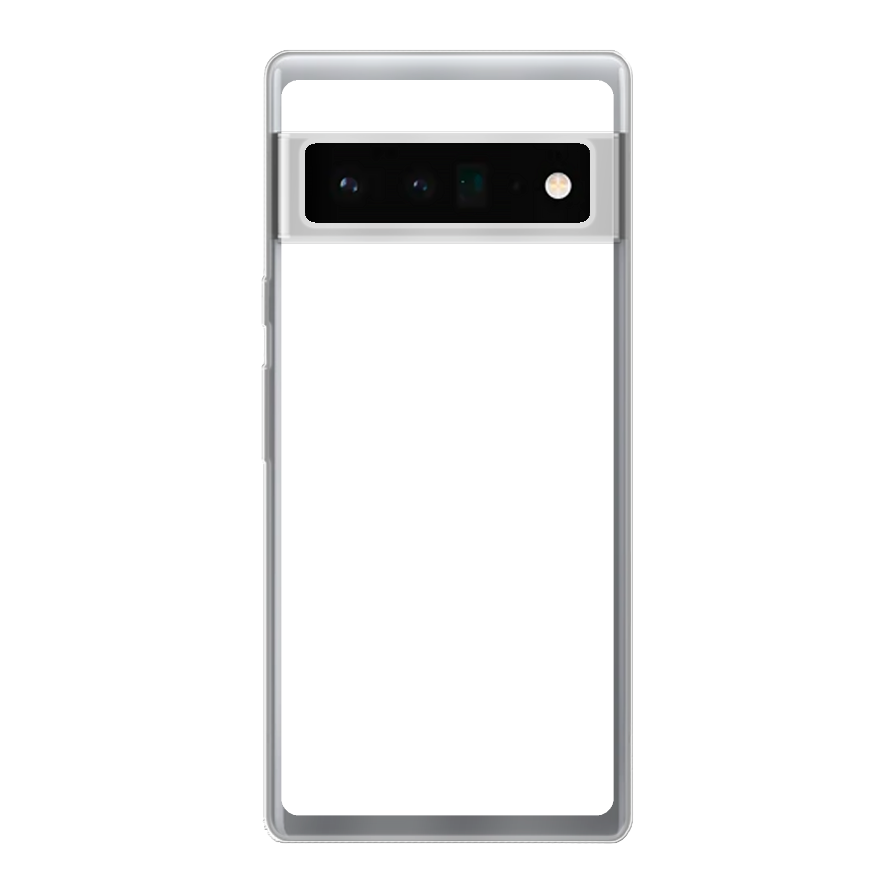 Google Pixel 6 Pro Zachte hoes (achterkant bedrukt, transparant)