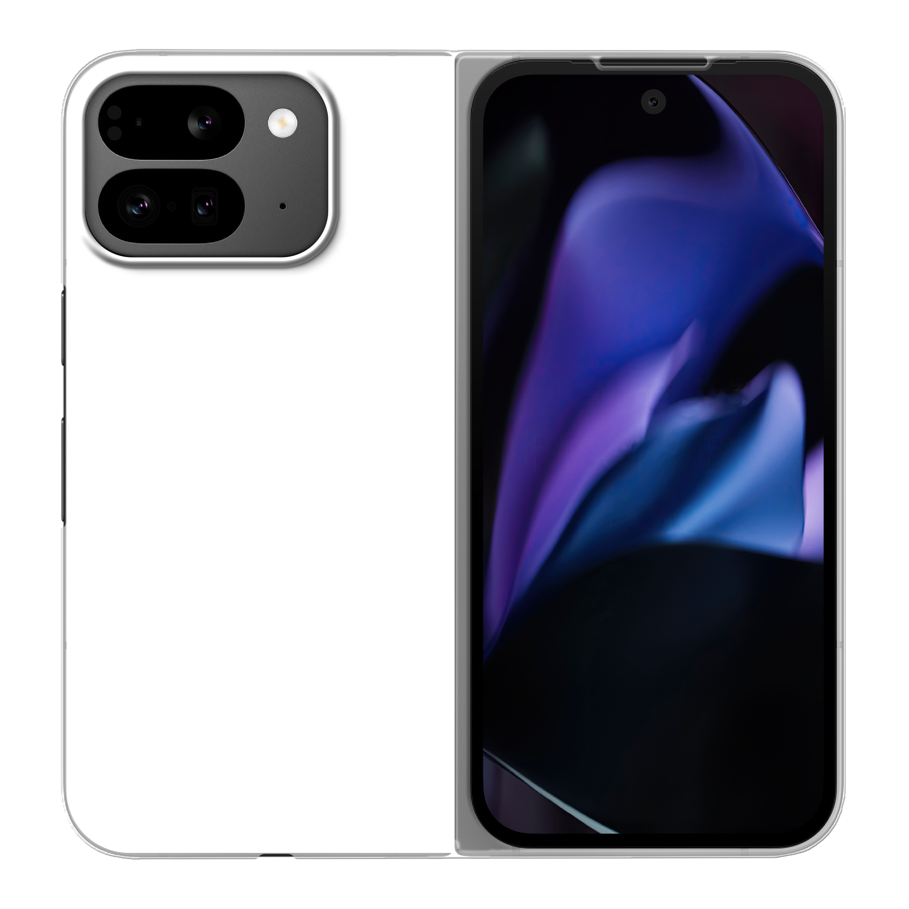 Google Pixel 9 Pro Fold Hardcase (achterkant bedrukt, transparant)