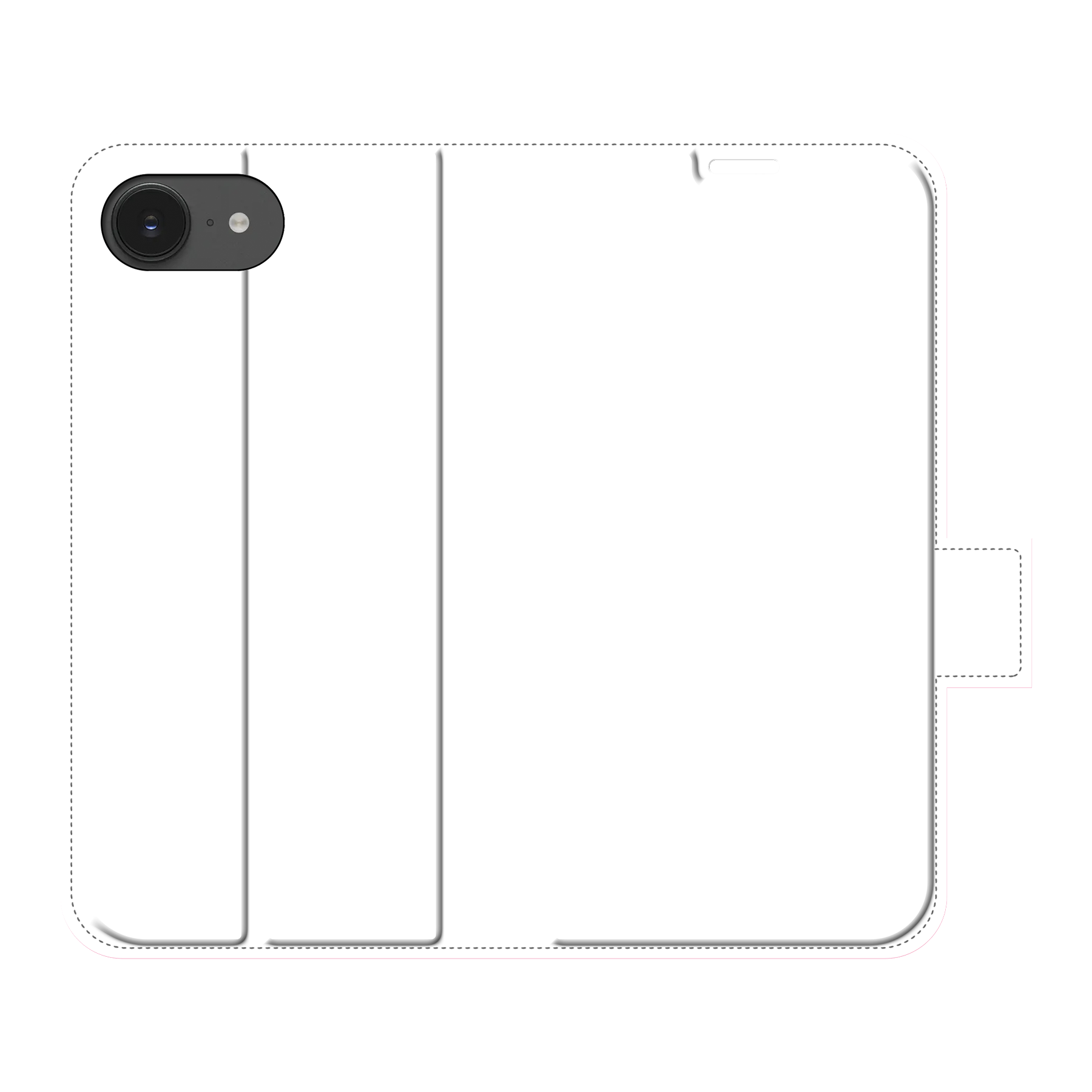 Apple iPhone 16e Wallet-hoesje (volledig bedrukt)