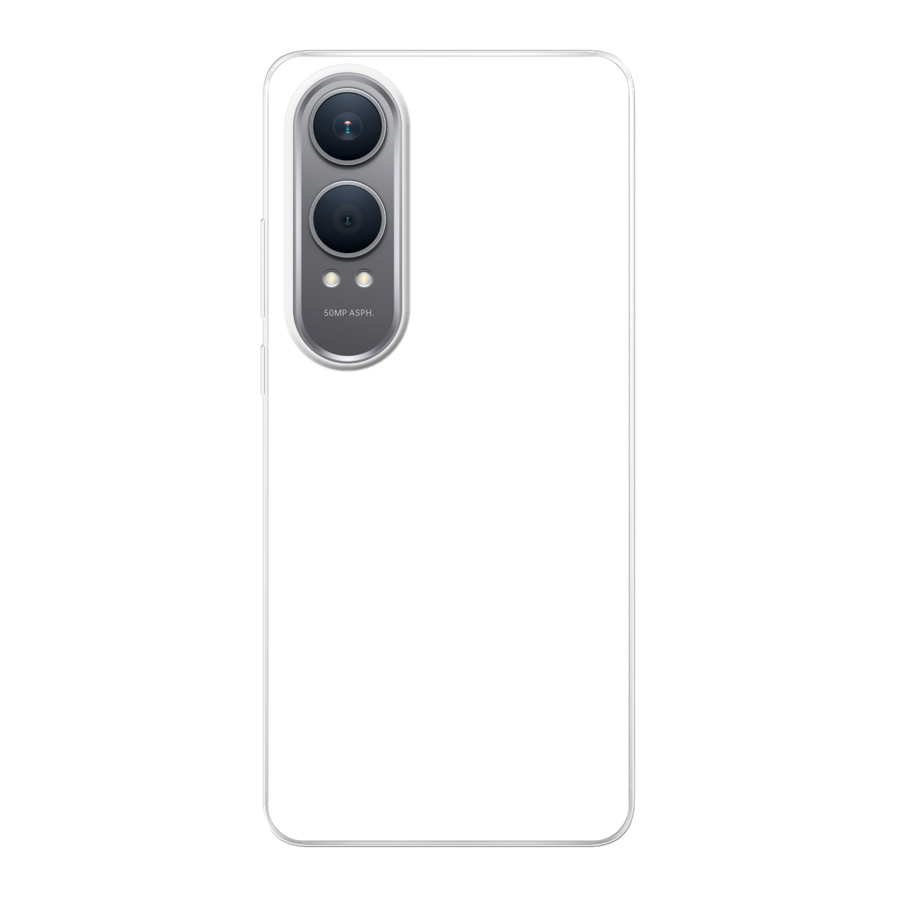 OnePlus Nord CE4 Lite Zachte hoes (achterkant bedrukt, transparant)