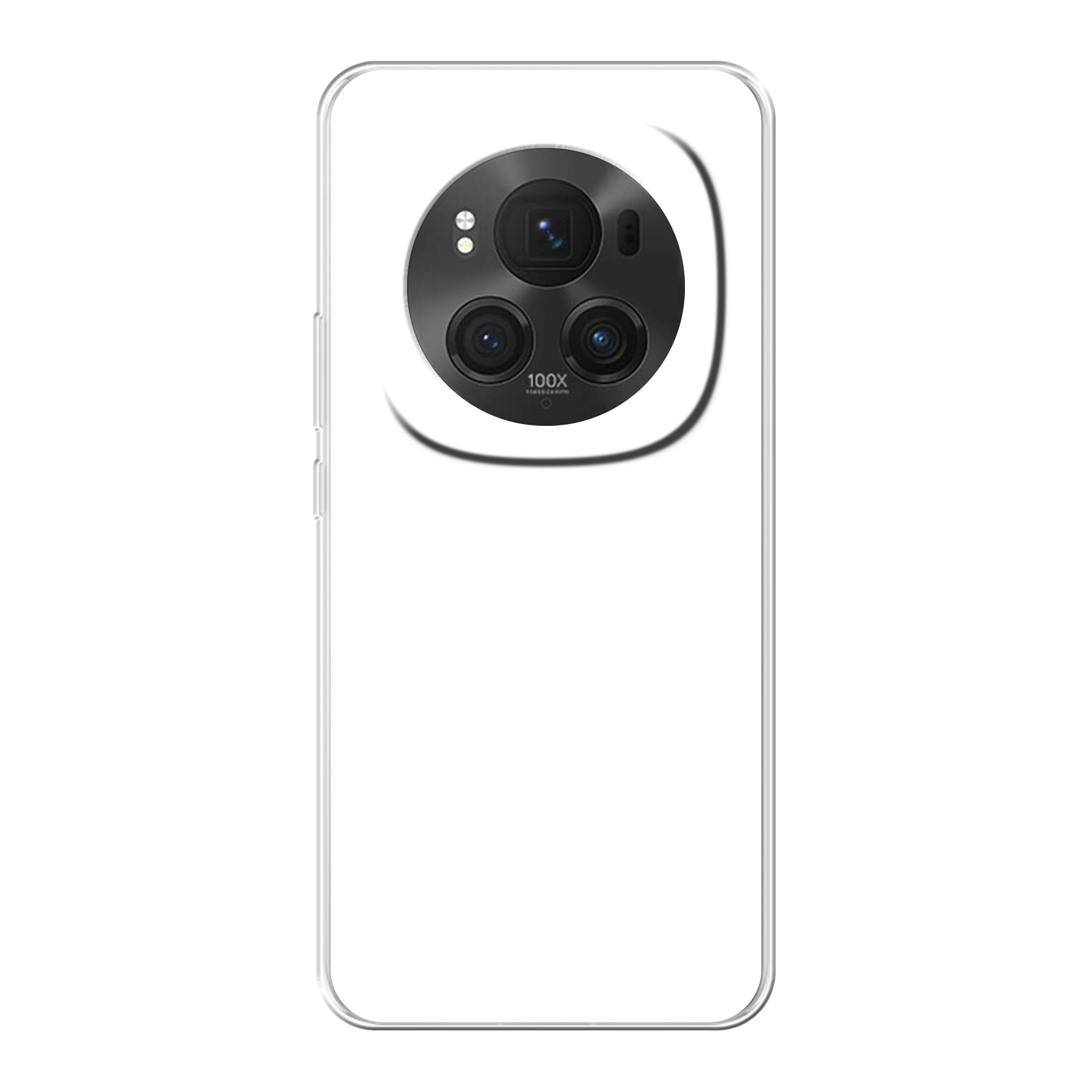 Honor Magic 6 Pro Zachte hoes (achterkant bedrukt, transparant)