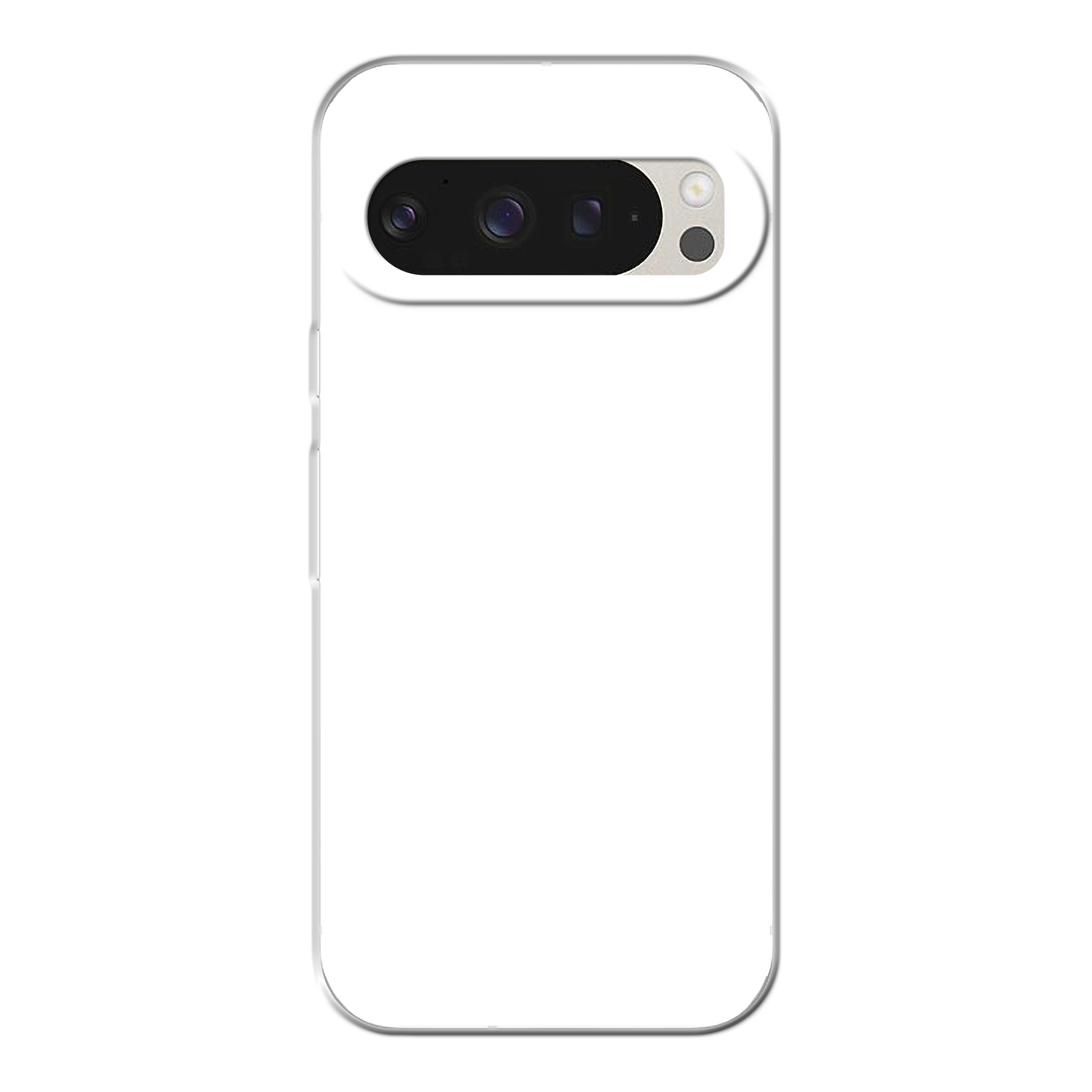 Google Pixel 9 Pro Zachte hoes (achterkant bedrukt, transparant)