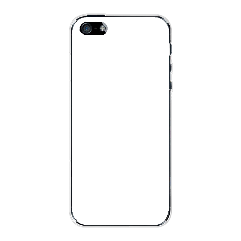 Apple iPhone 5 / 5s / SE (2016) Hardcase (achterkant bedrukt, transparant)