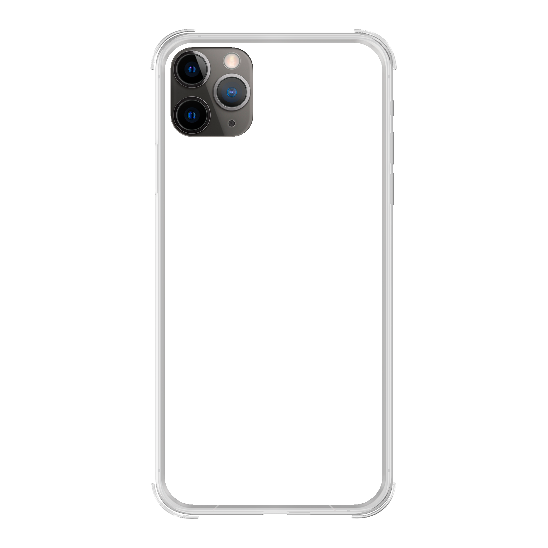 Apple iPhone 11 Pro Bumper case (achterkant bedrukt, transparant)