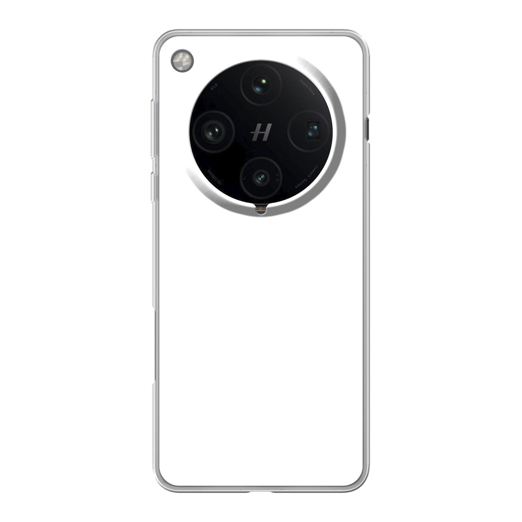 Oppo Find X8 Pro Zachte hoes (achterkant bedrukt, transparant)