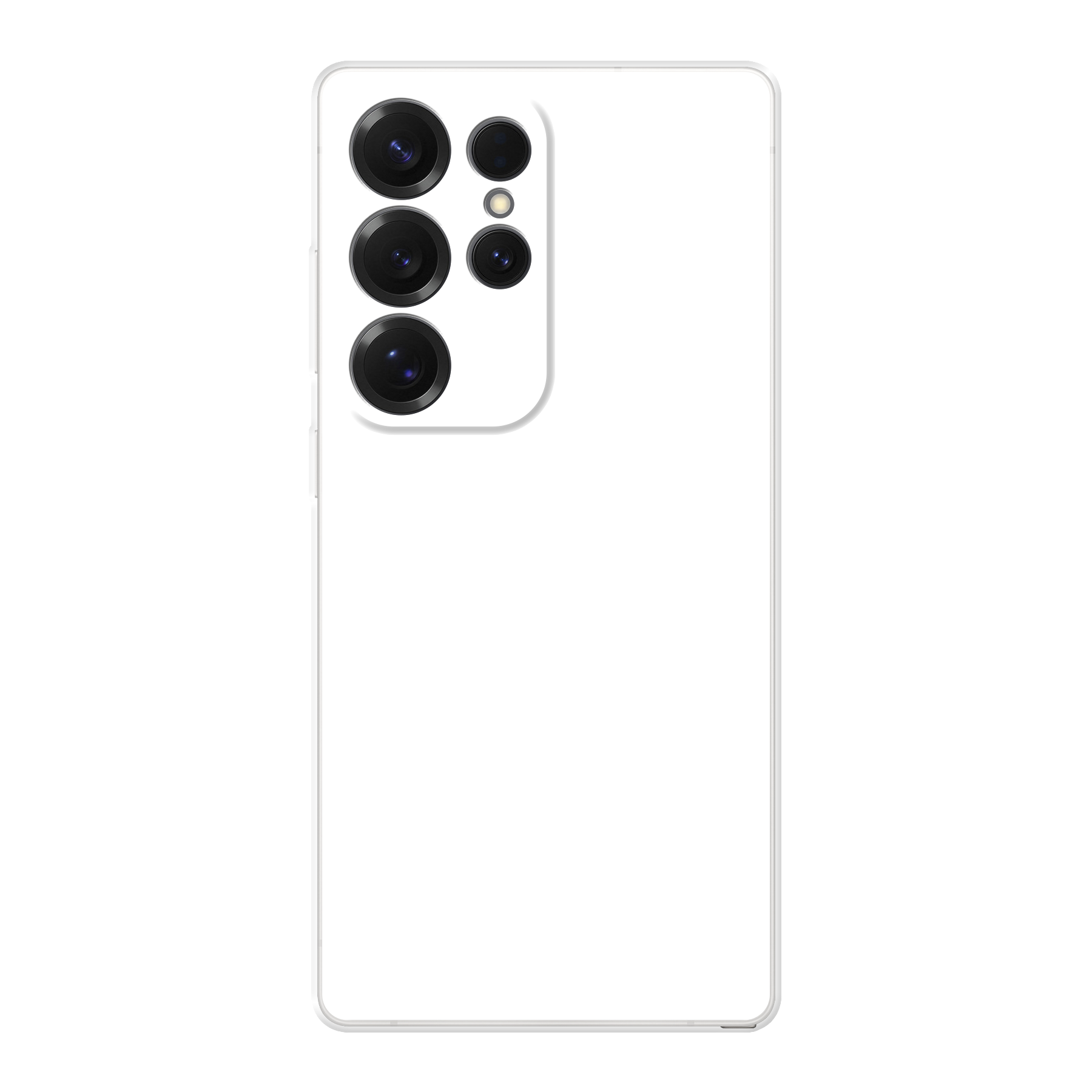 Samsung Galaxy S25 Ultra Soft hoesje (achterkant bedrukt, transparant)