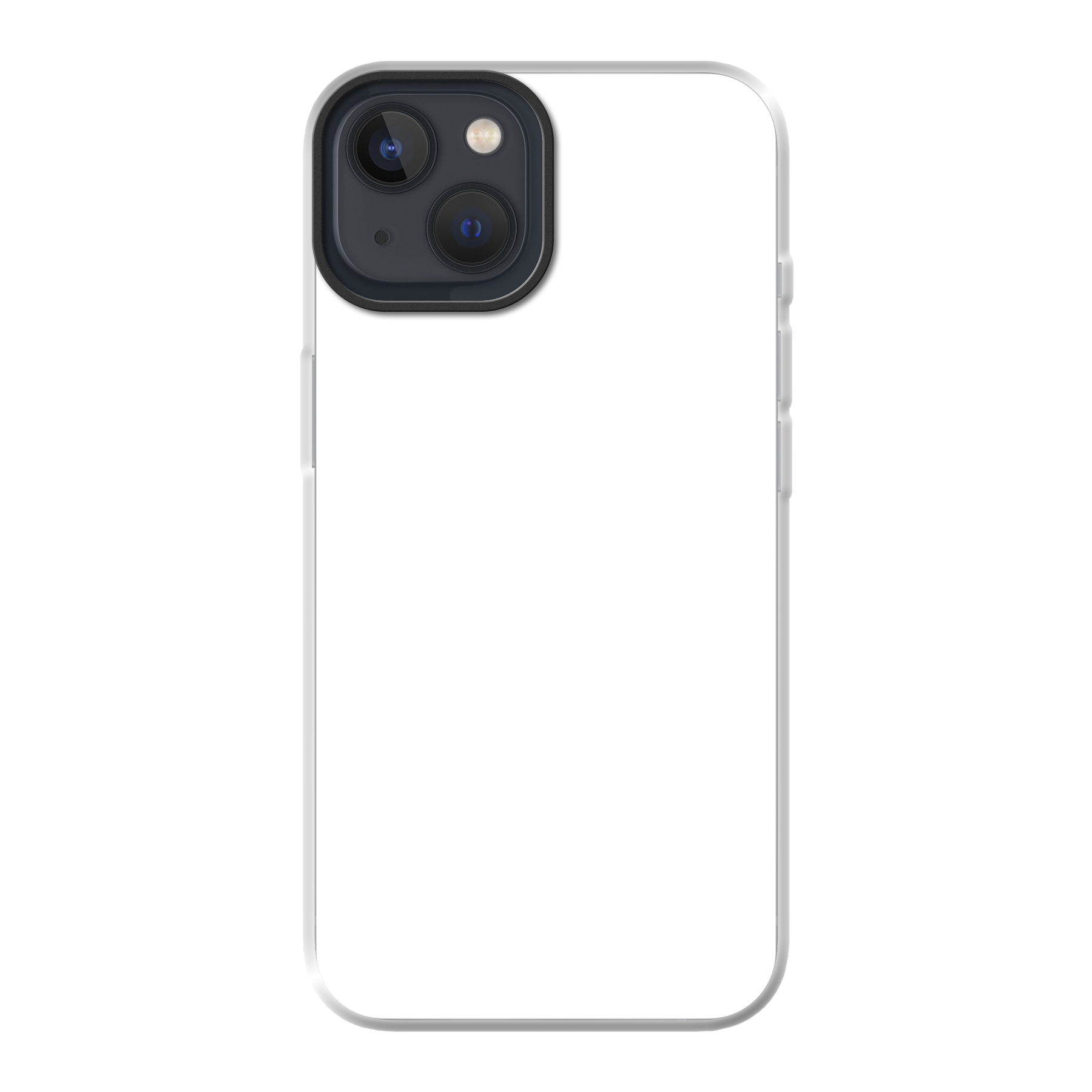 Apple iPhone 13 Hybride hoesje met MagSafe (achterkant bedrukt, transparant)