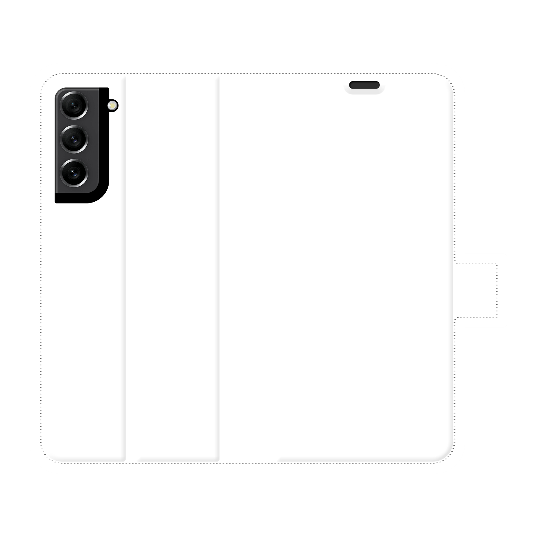 Samsung Galaxy S21 5G Wallet hoesje (volledig bedrukt)
