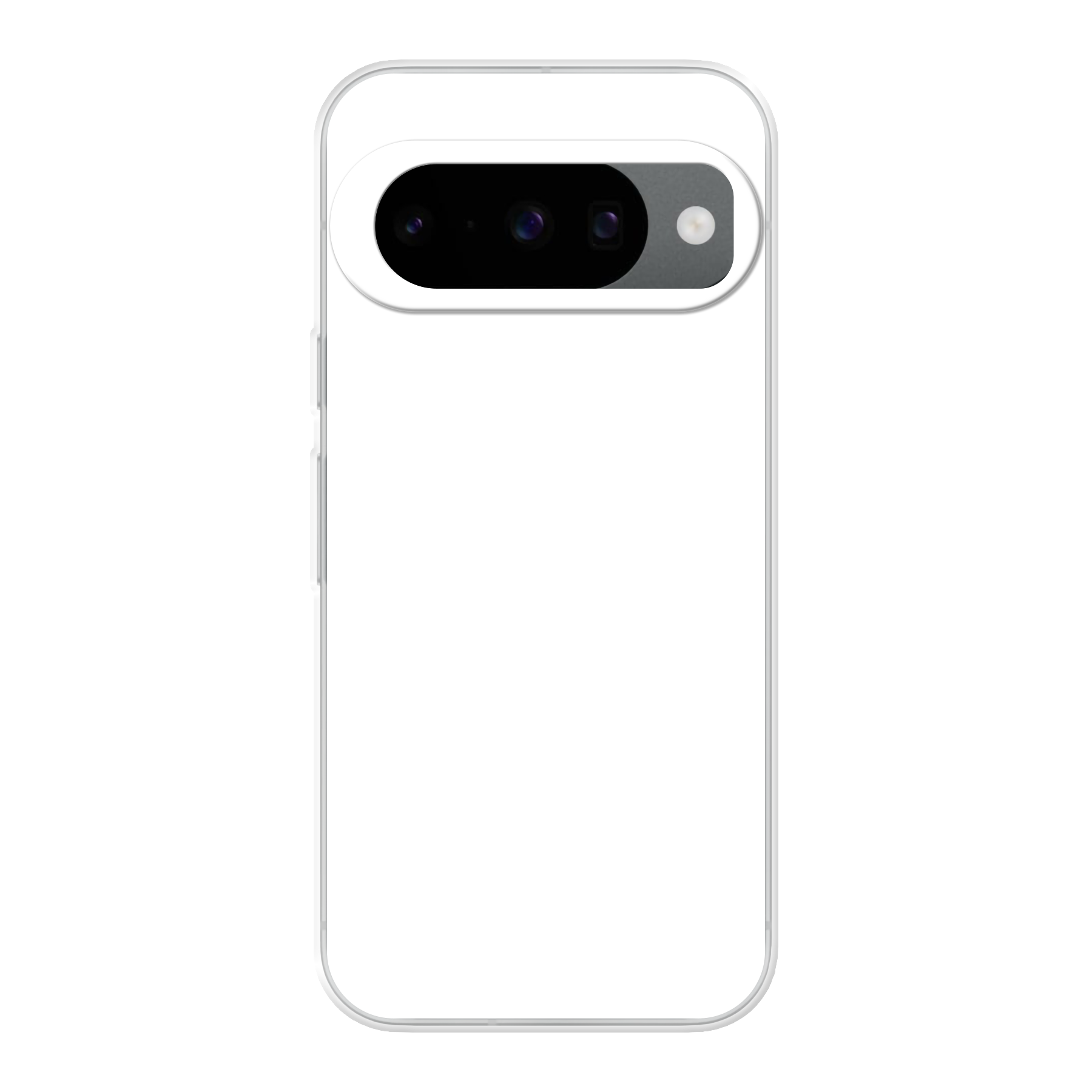 Google Pixel 10 / Pixel 10 Pro Zachte hoes (achterkant bedrukt, transparant)