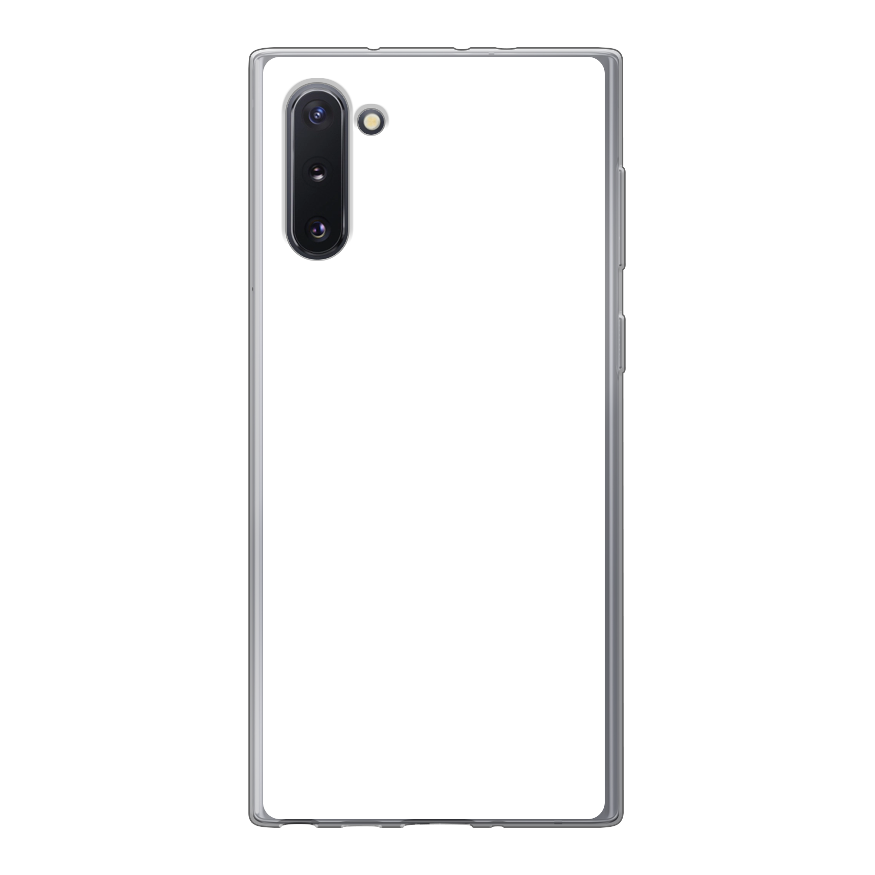 Samsung Galaxy Note 10 / Galaxy Note 10 5G Zachte hoes (achterkant bedrukt, transparant)