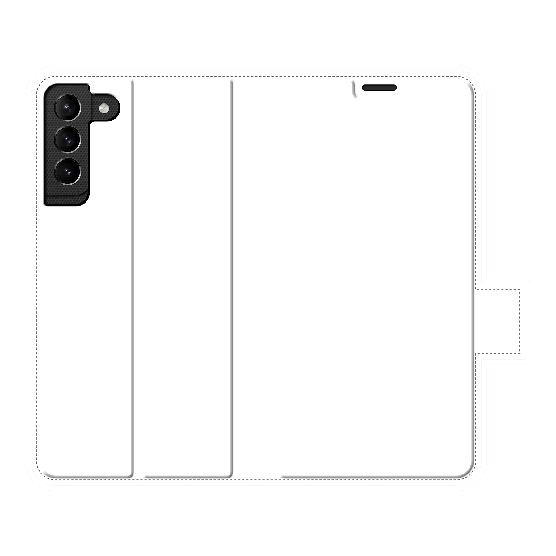 Samsung Galaxy S22 Wallet hoesje (volledig bedrukt)