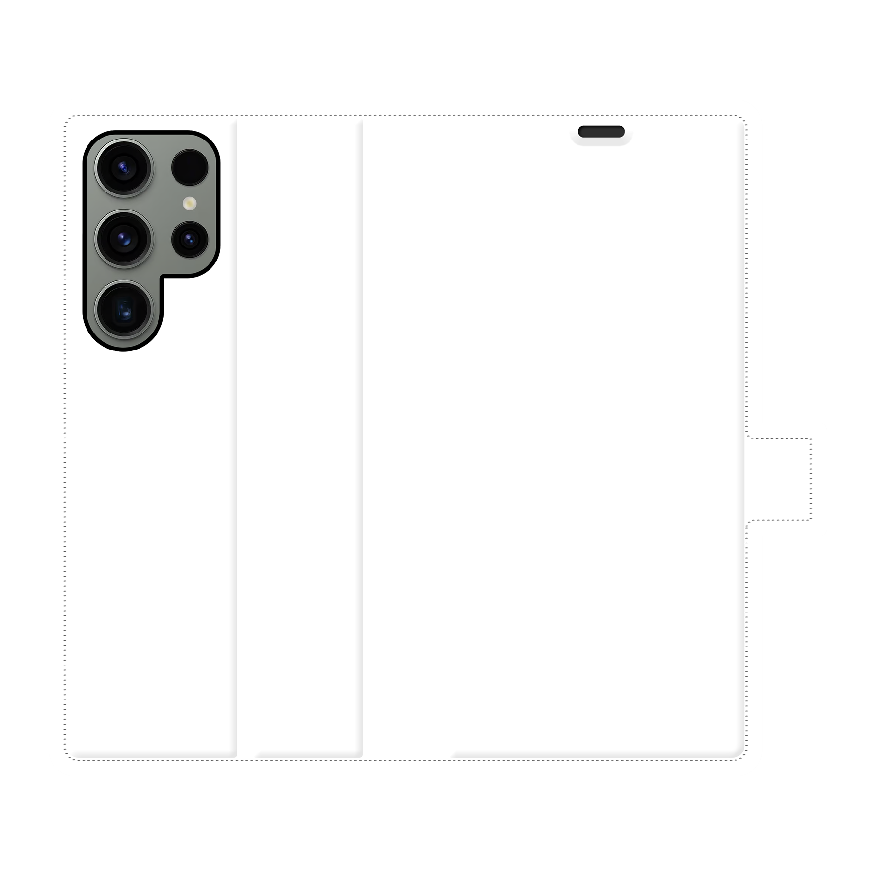 Samsung Galaxy S23 Ultra Wallet hoesje (volledig bedrukt)