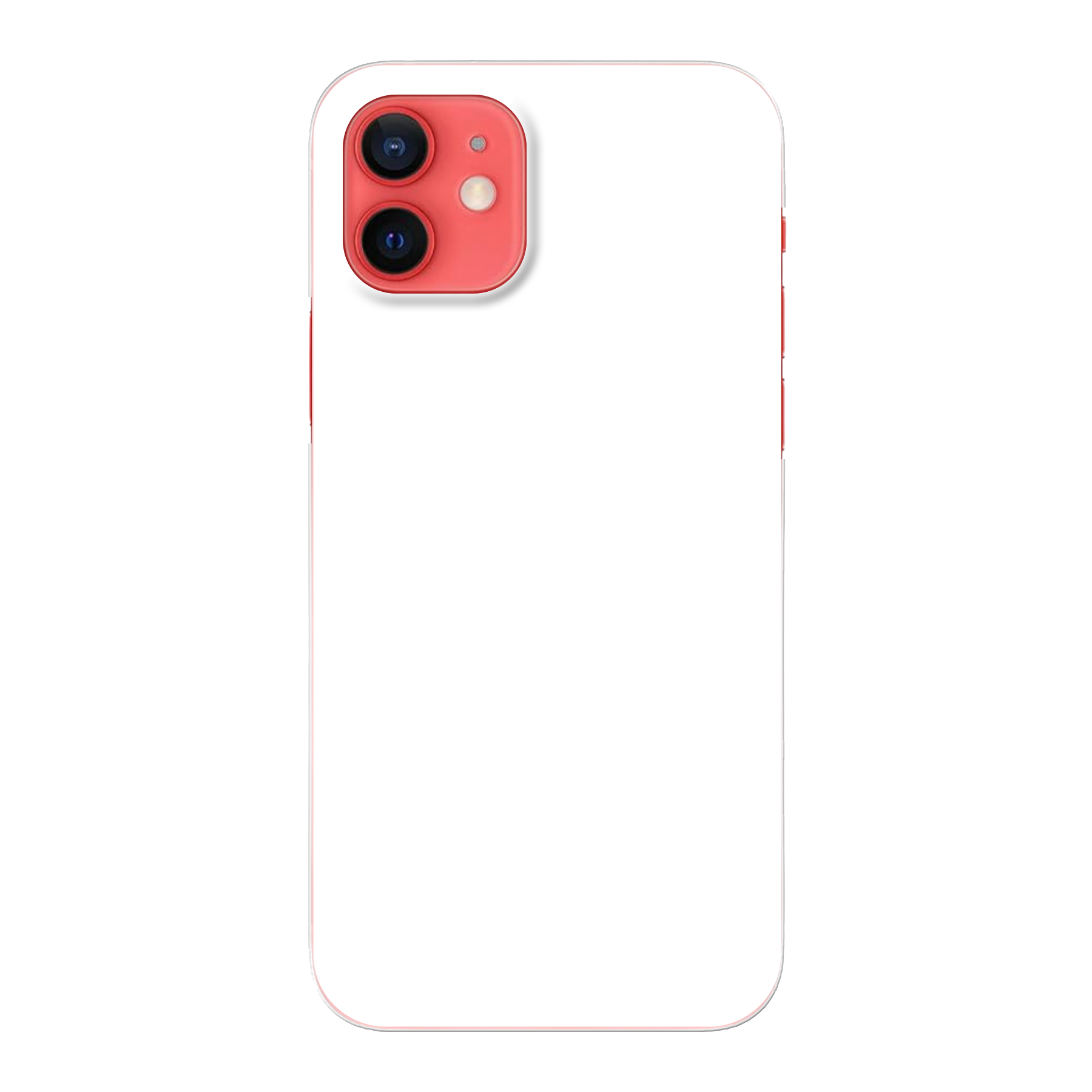 Apple iPhone 12 / iPhone 12 Pro Hardcase (achterkant bedrukt, transparant)