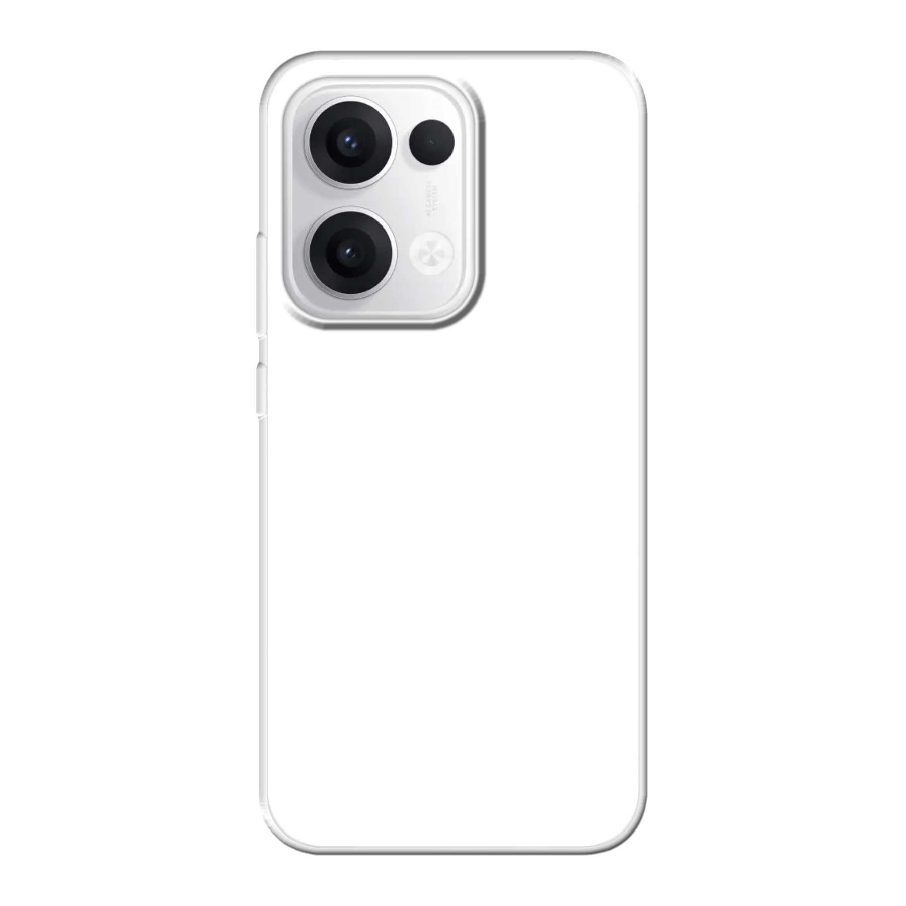 Oppo Reno13 zachte hoes (achterkant bedrukt, transparant)
