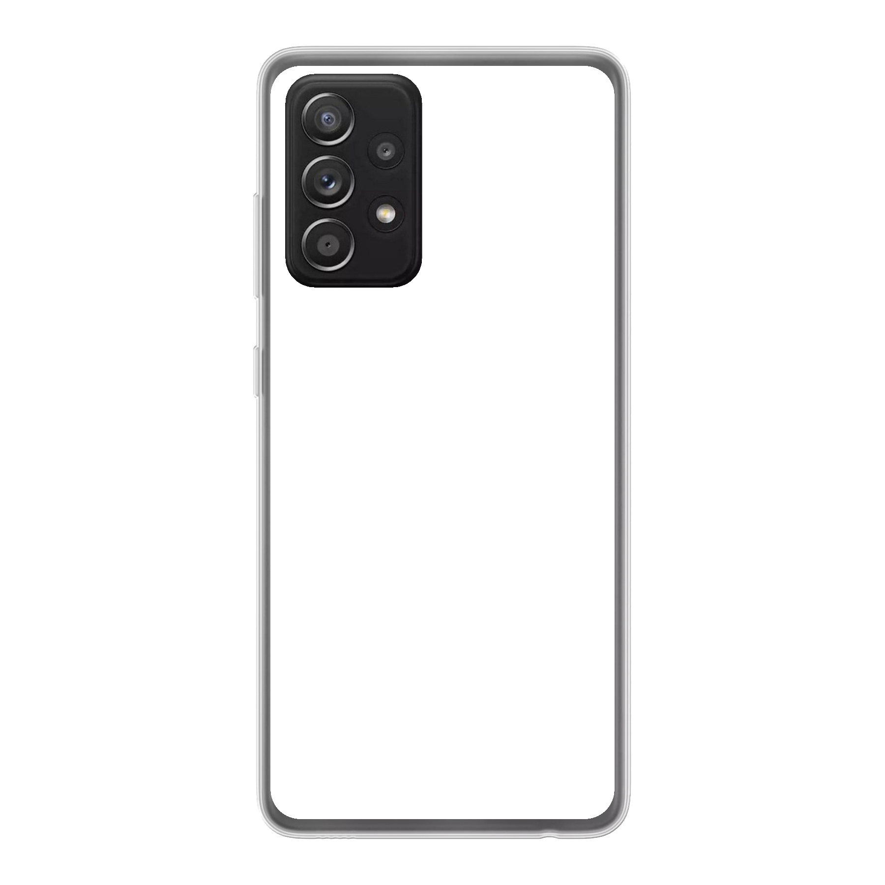 Samsung Galaxy A52 / Galaxy A52 5G / Galaxy A52s 5G Zachte hoes (achterkant bedrukt, transparant)
