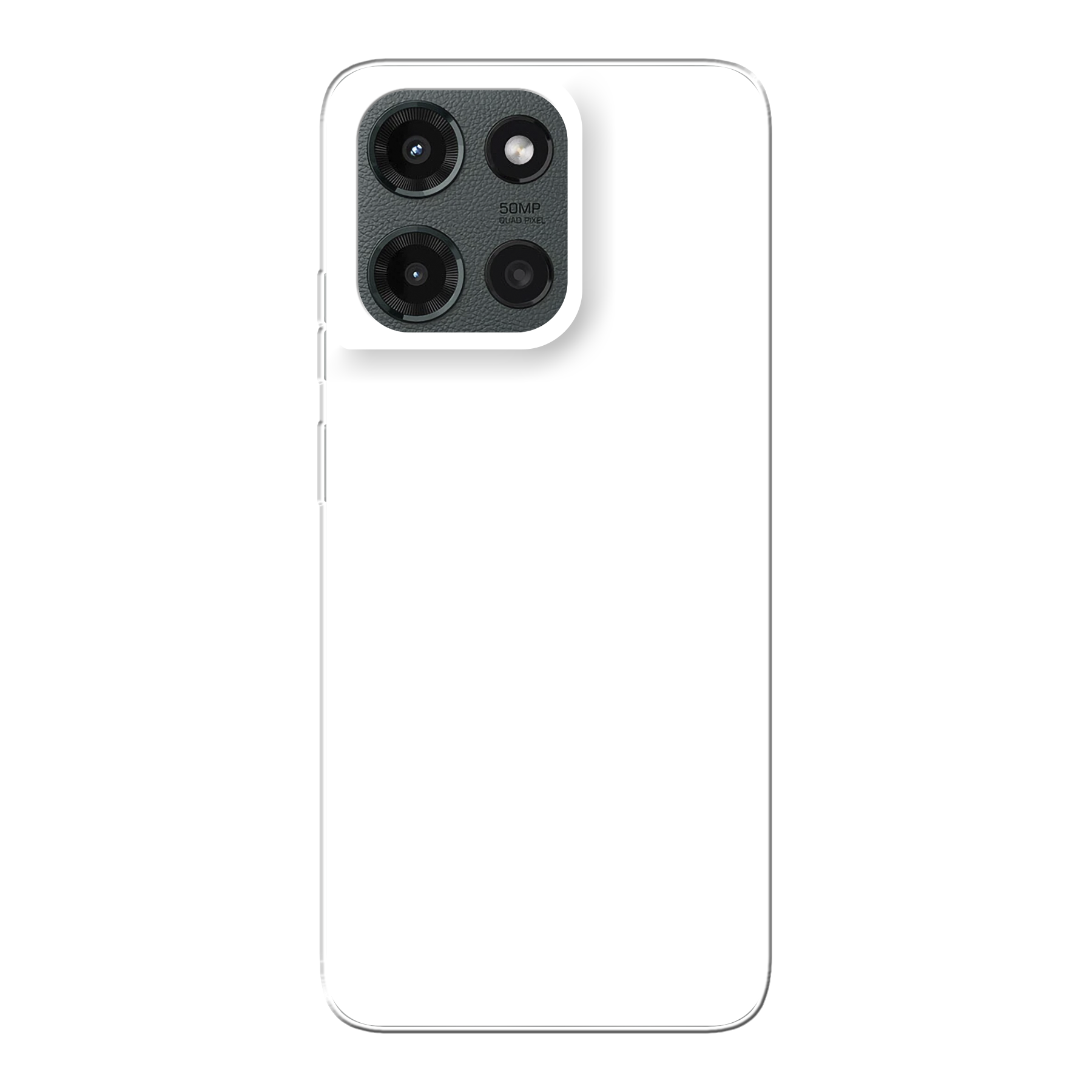 Motorola Moto G (2025) soft case (back printed, transparent)