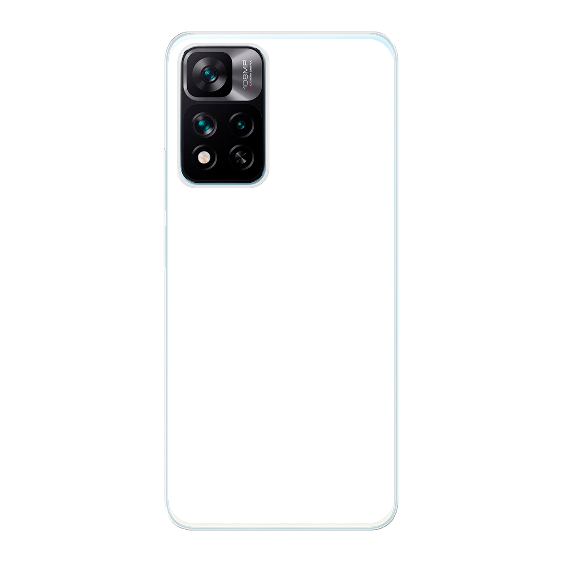 Xiaomi 11i / 11i Hypercharge Zachte hoes (achterkant bedrukt, transparant)