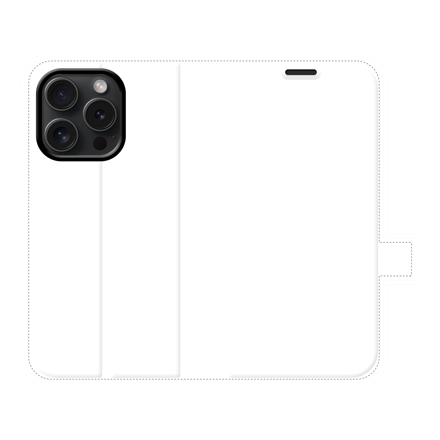 Apple iPhone 15 Pro Wallet hoesje (volledig bedrukt)